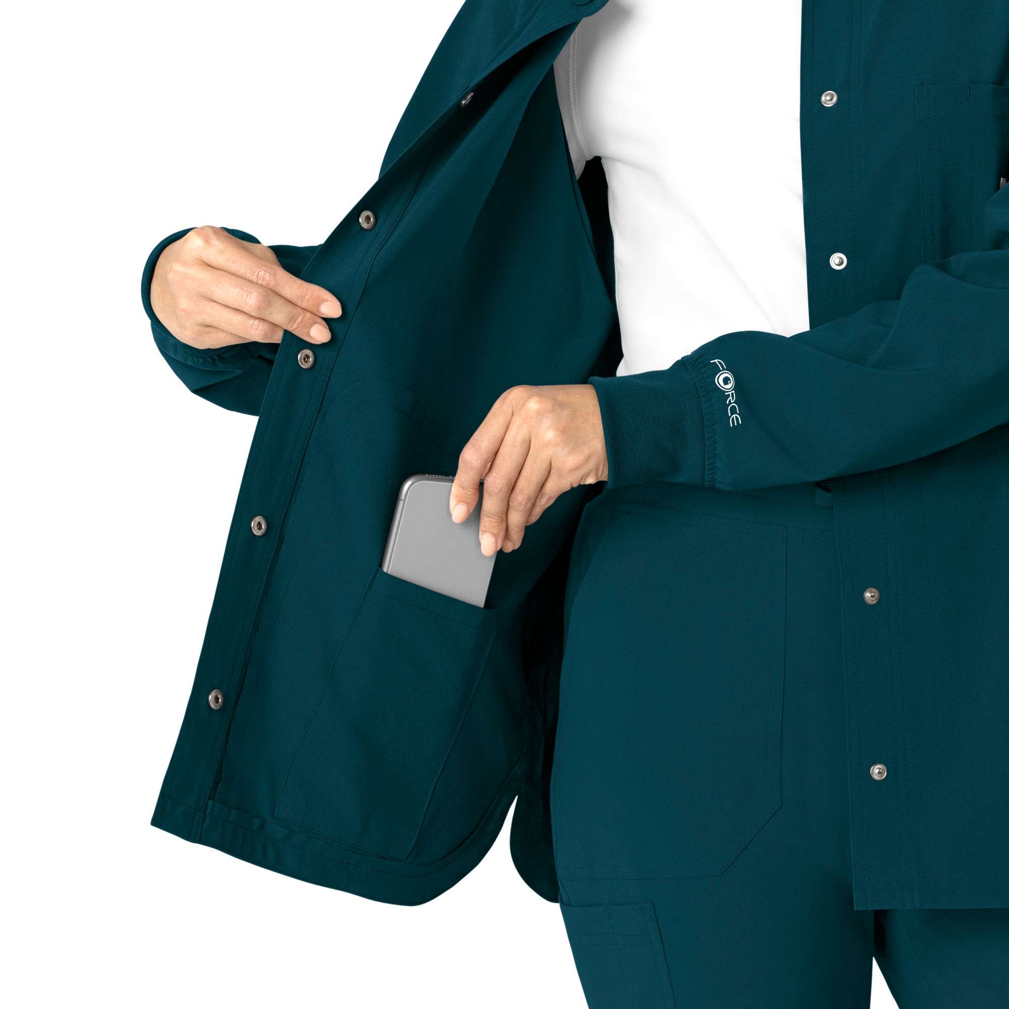 Women's Force Cross-Flex Shirt Scrub Jacket