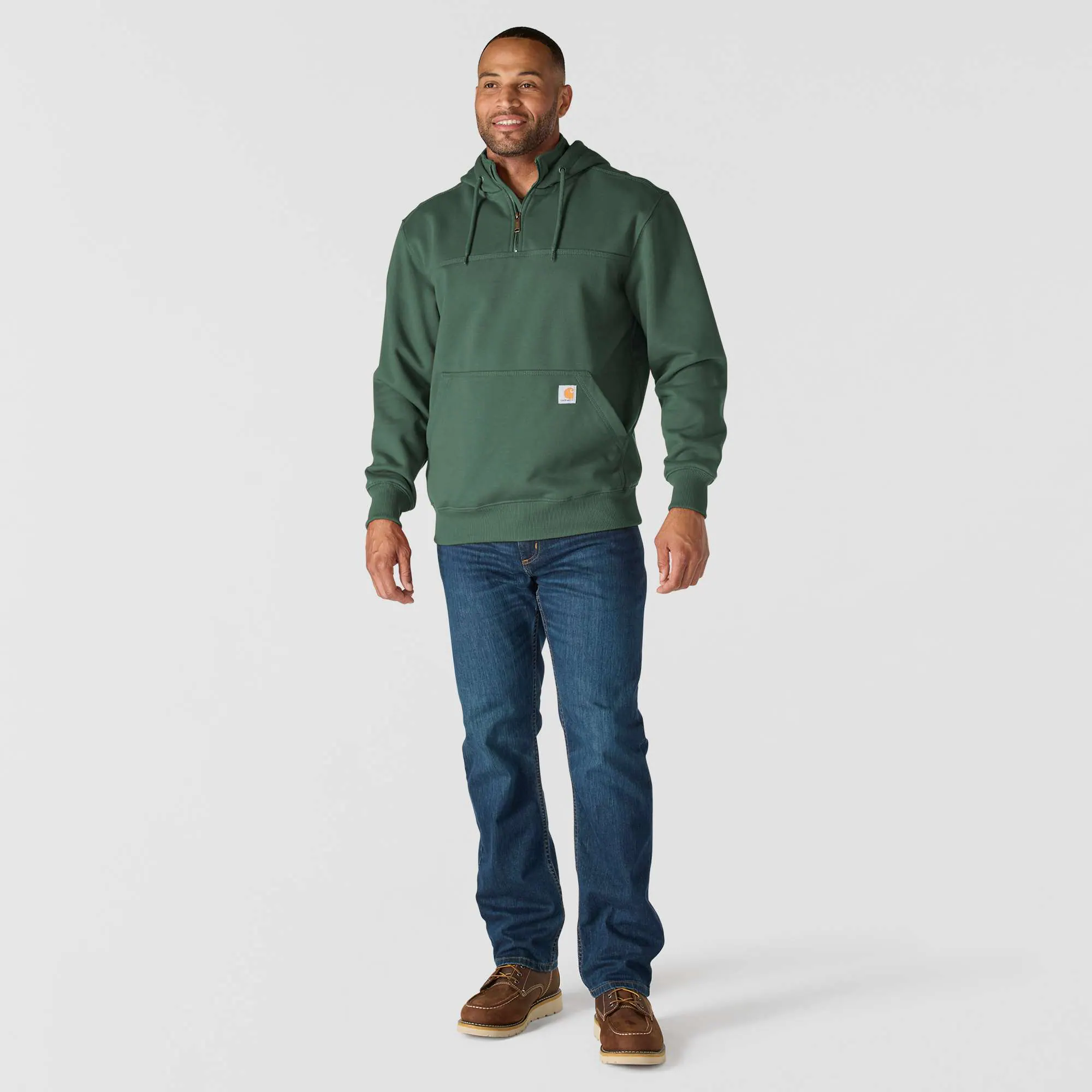 Rain Defender® Loose Fit Heavyweight Quarter-Zip Hoodie