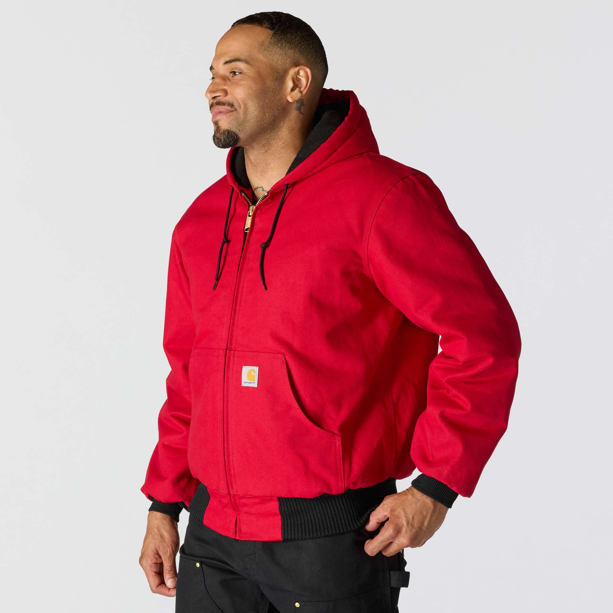 Flannel-Lined Active Jac J140 - Loose Fit - Firm Duck - 3 Warmest Rating