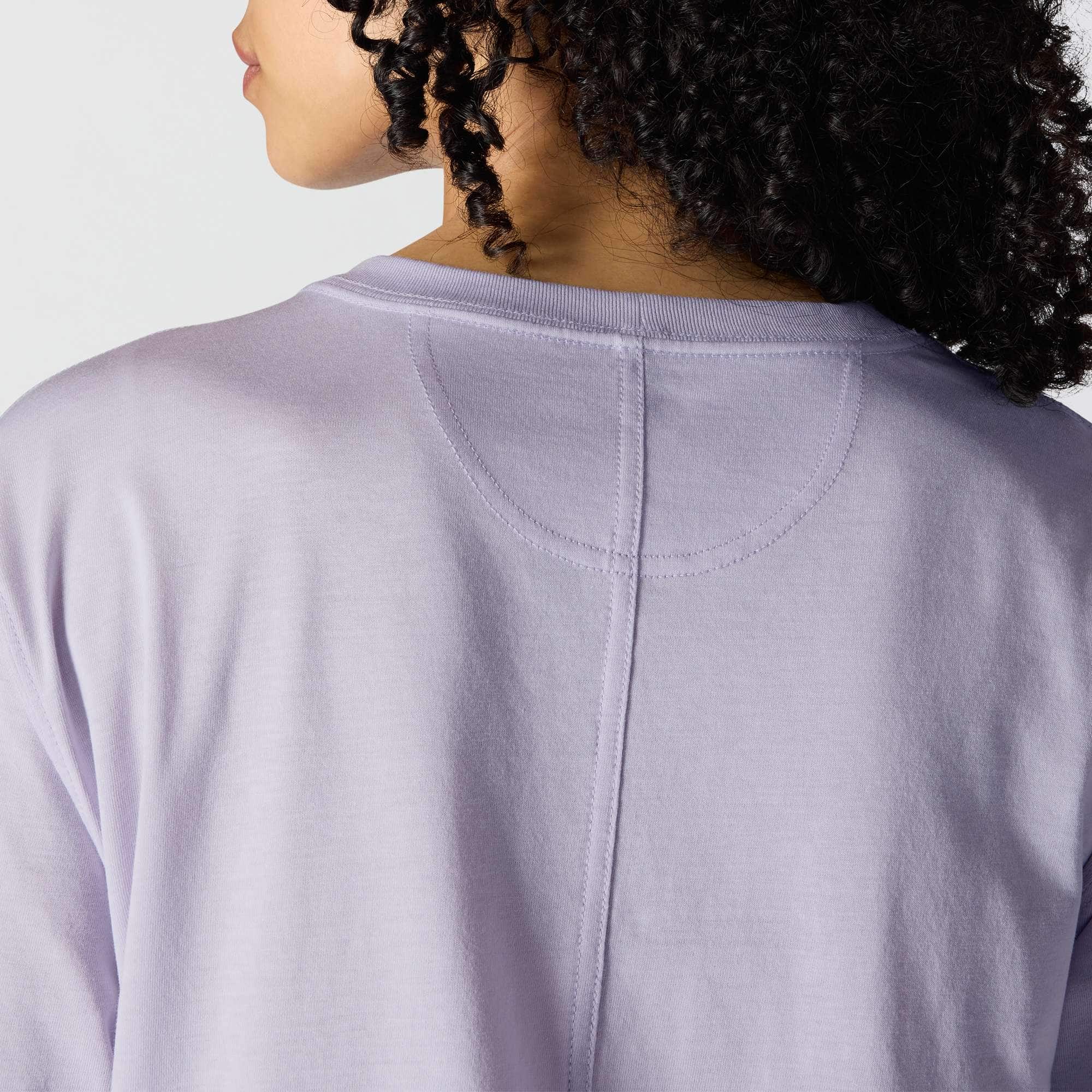 Women's TENCEL™ Fiber Series Loose Fit Long-Sleeve Crewneck Pocket T-Shirt