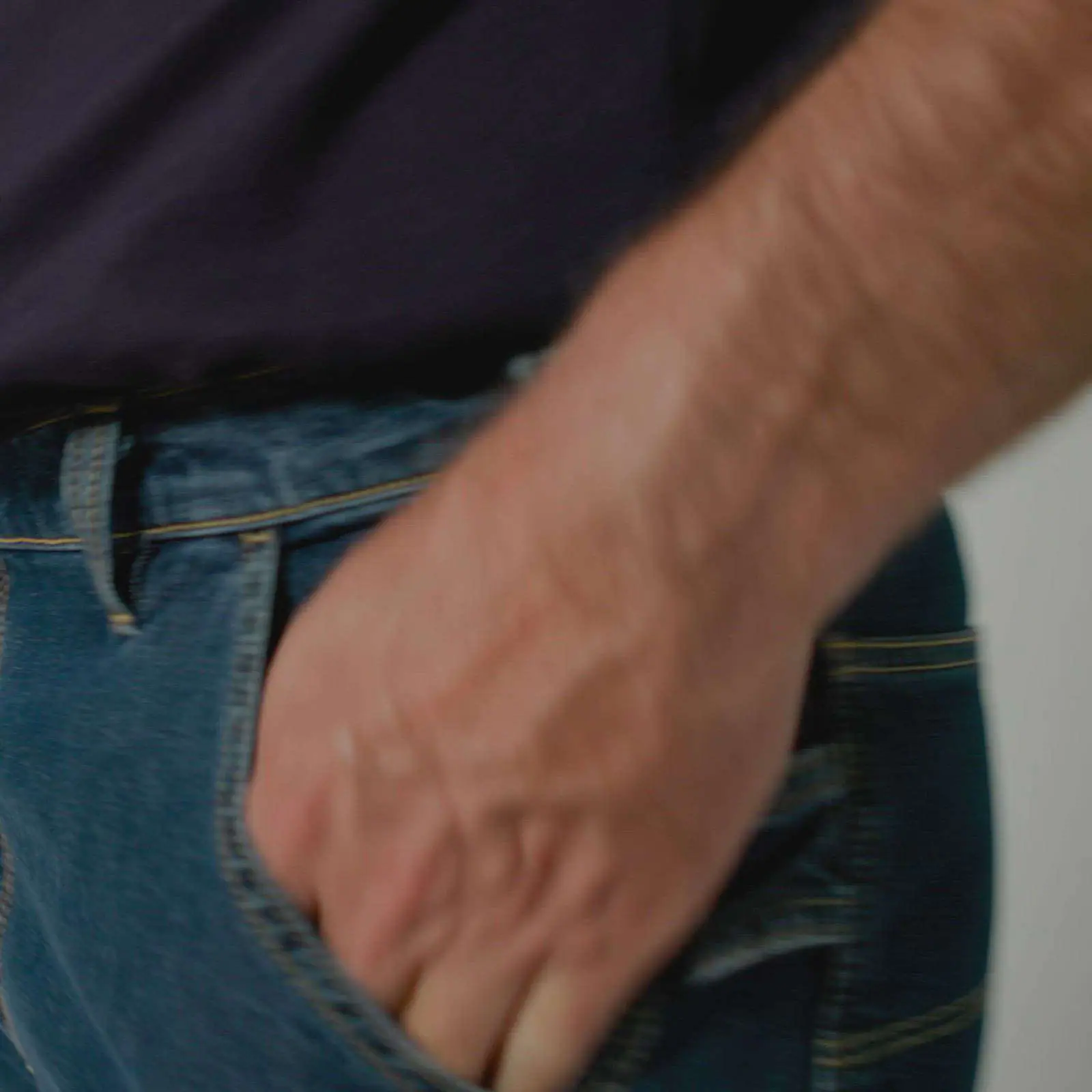 FR Loose Straight Denim Dungaree