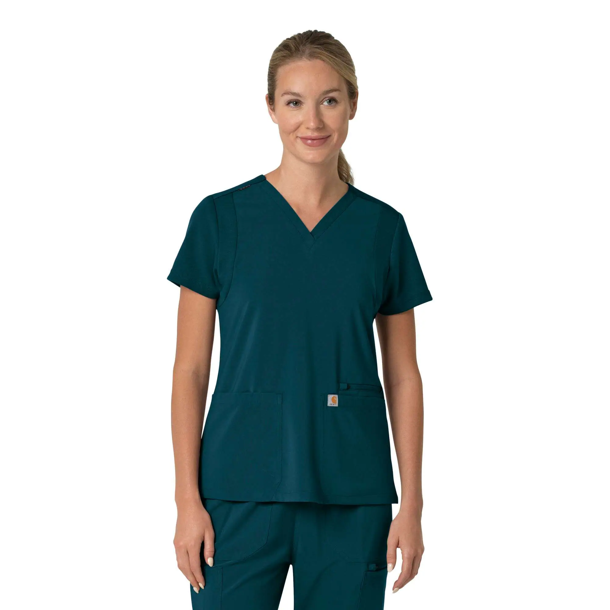 Women's Force Cross-Flex  Flex Panel V-Neck Scrub Top