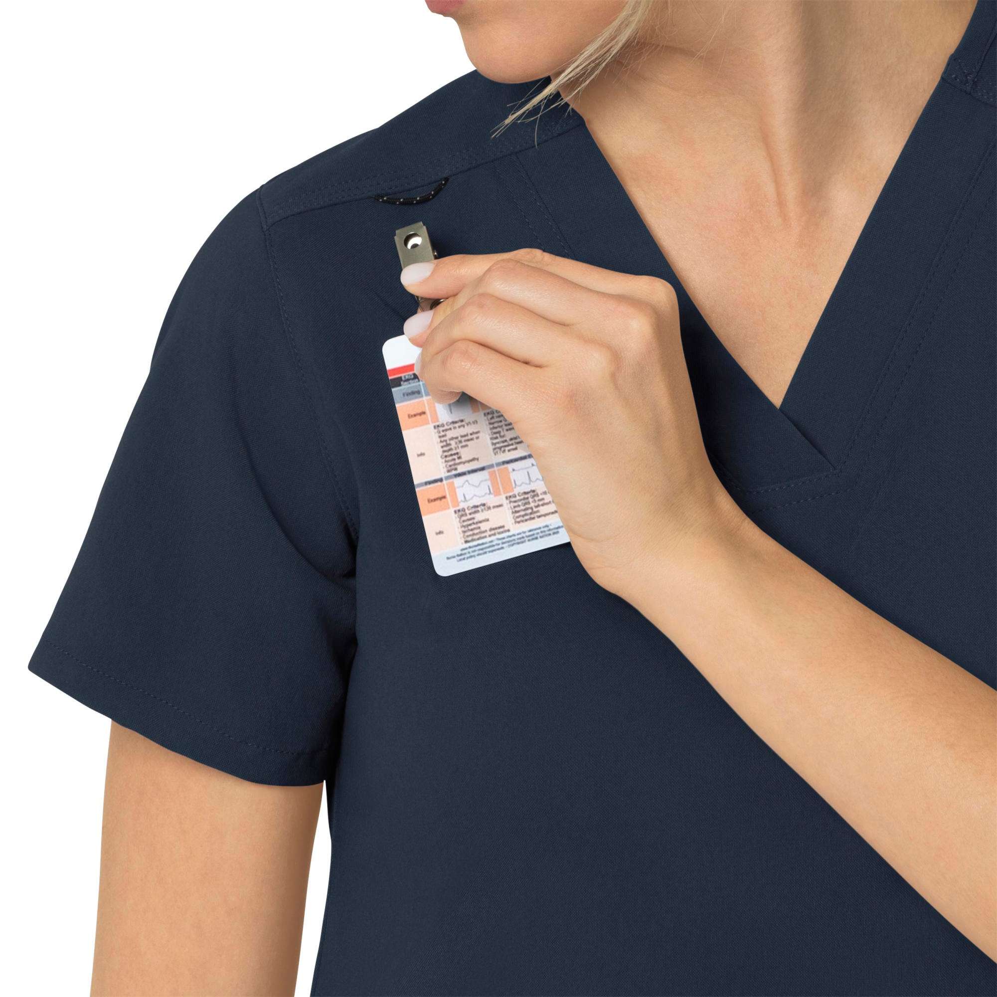 Women's Rugged Flex® Peak  4-Pocket V-Neck Scrub Top