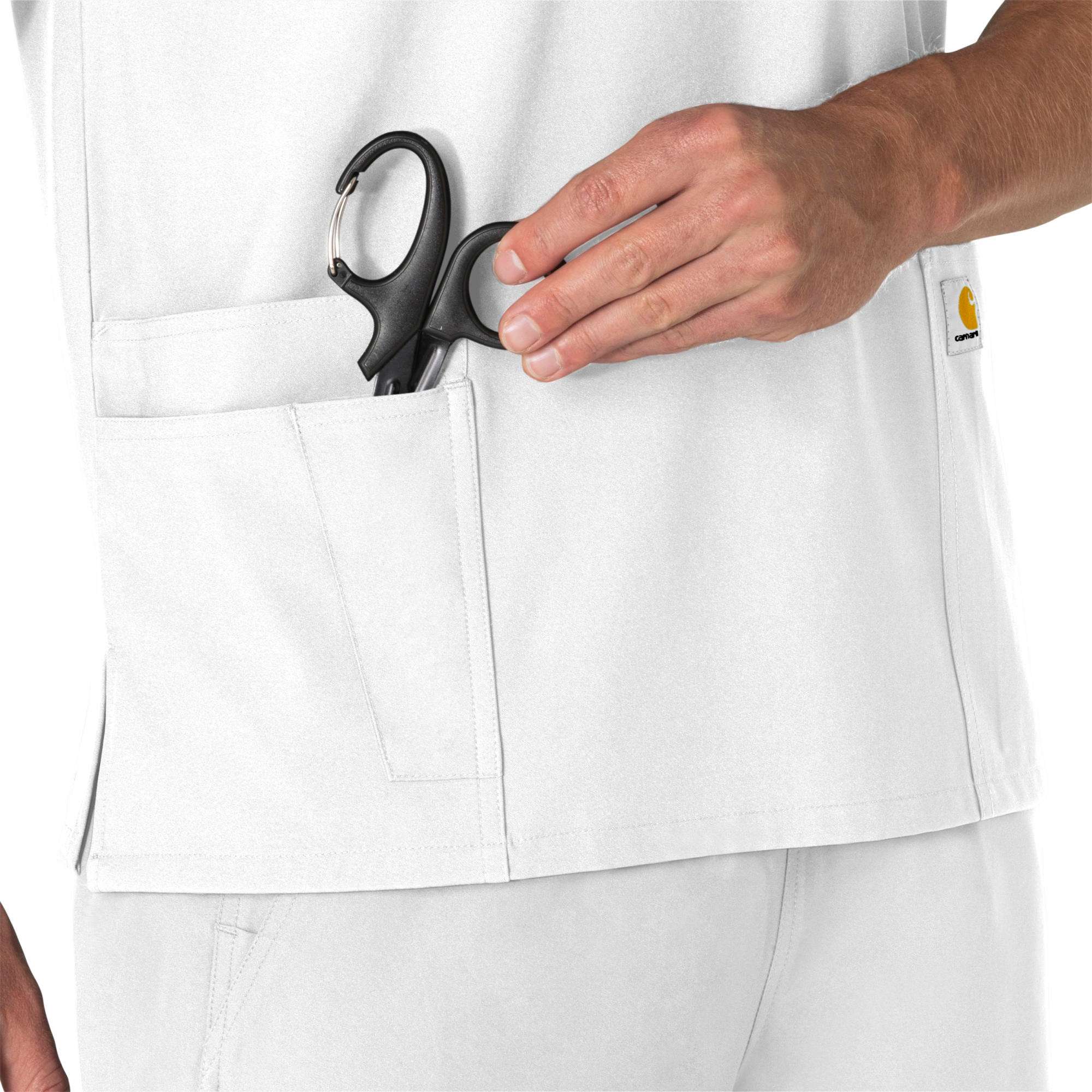 Unisex Force Essentials V-Neck 6-Pocket Scrub Top