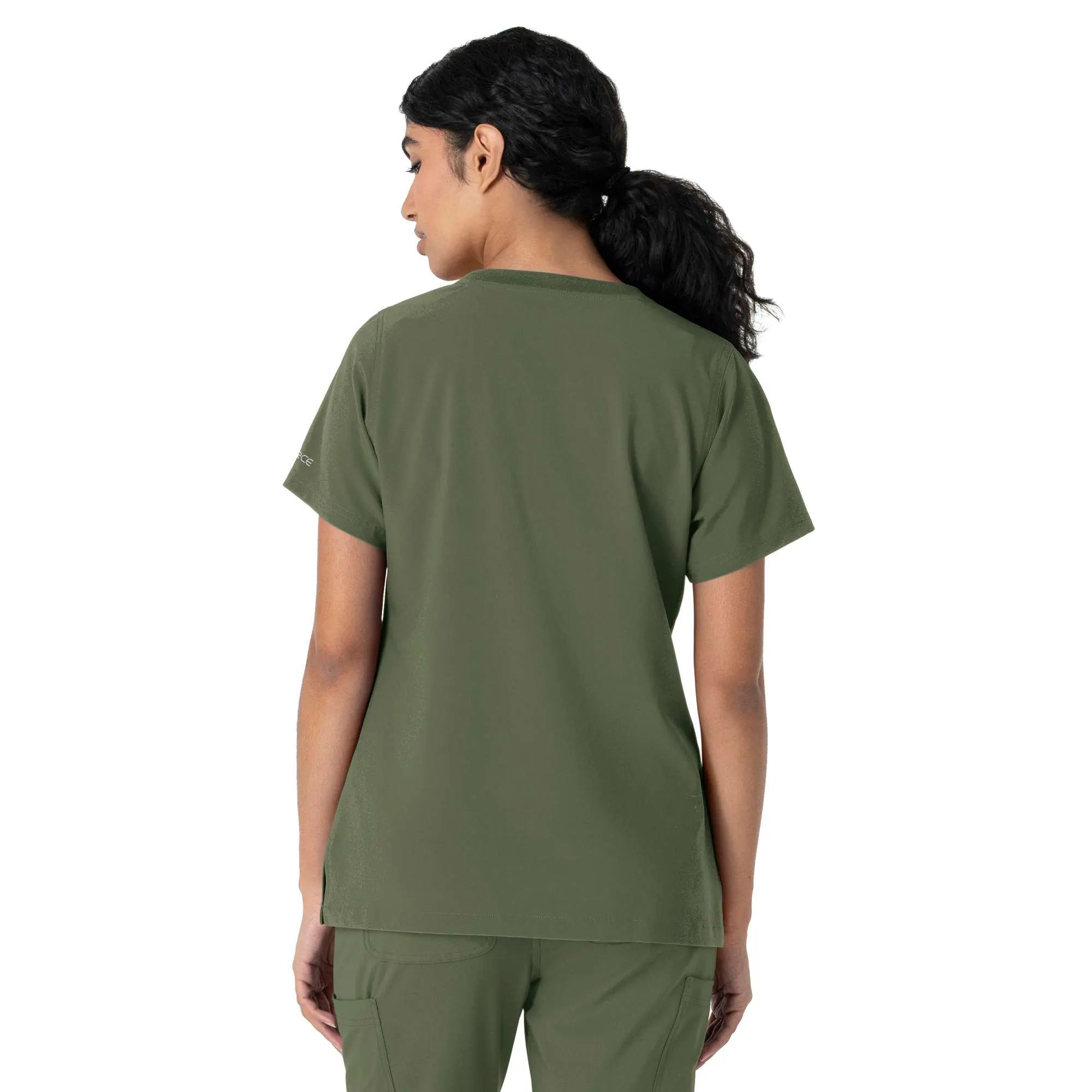 Women's Force Cross-Flex Crew Neck Scrub Top