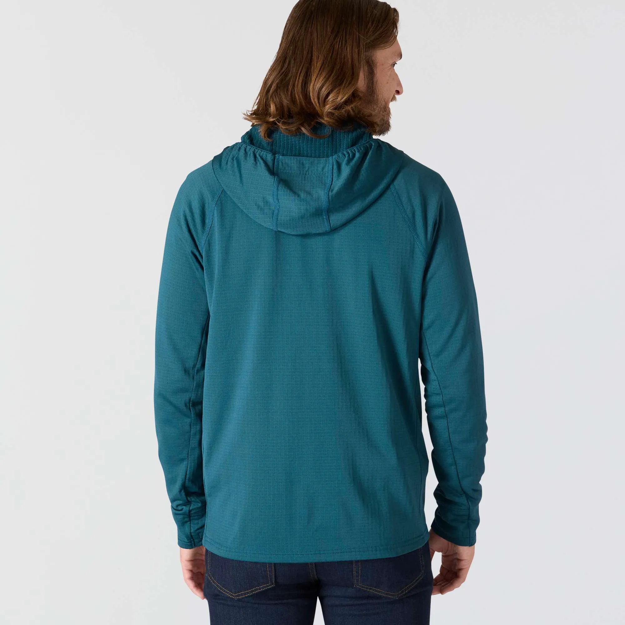 Carhartt Force® Relaxed Fit Full-Zip Long-Sleeve Hooded Fleece-Lined Shirt