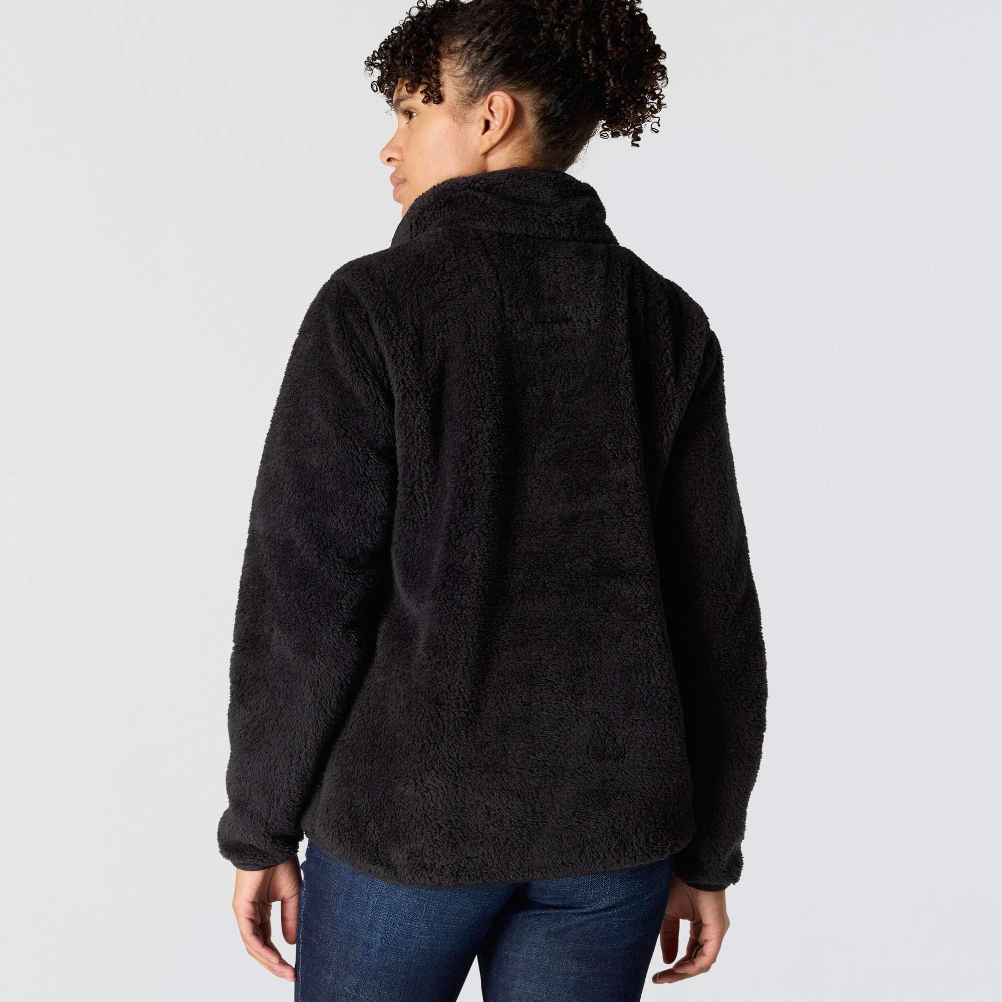 Women's Loose Fit Fleece Pullover - 3 Warmest Rating