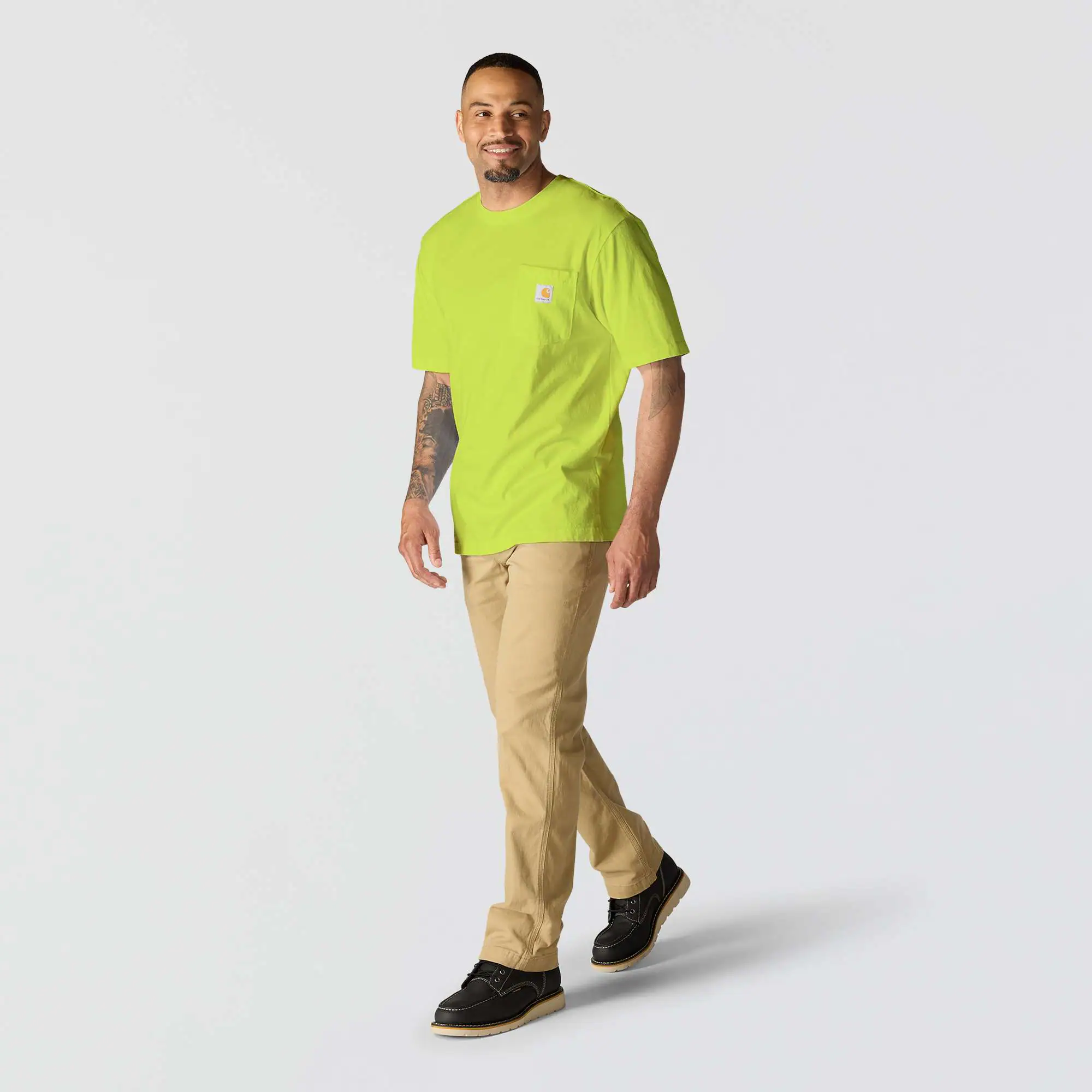 Loose Fit Heavyweight Short-Sleeve Pocket T-Shirt