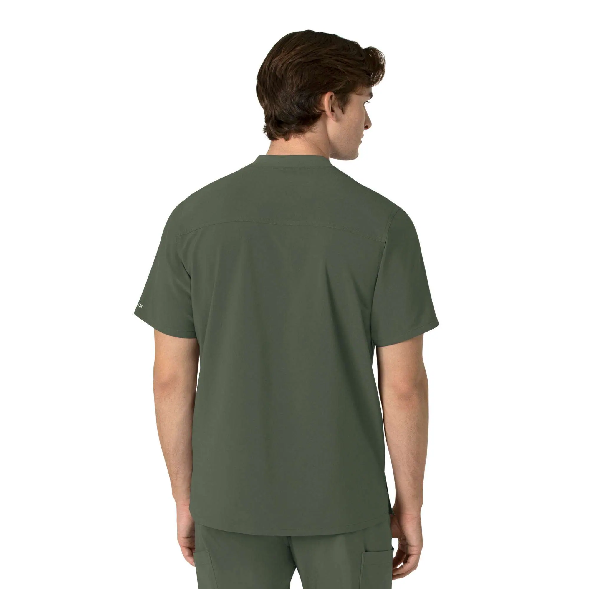 Force Cross-Flex Men's Henley Scrub Top
