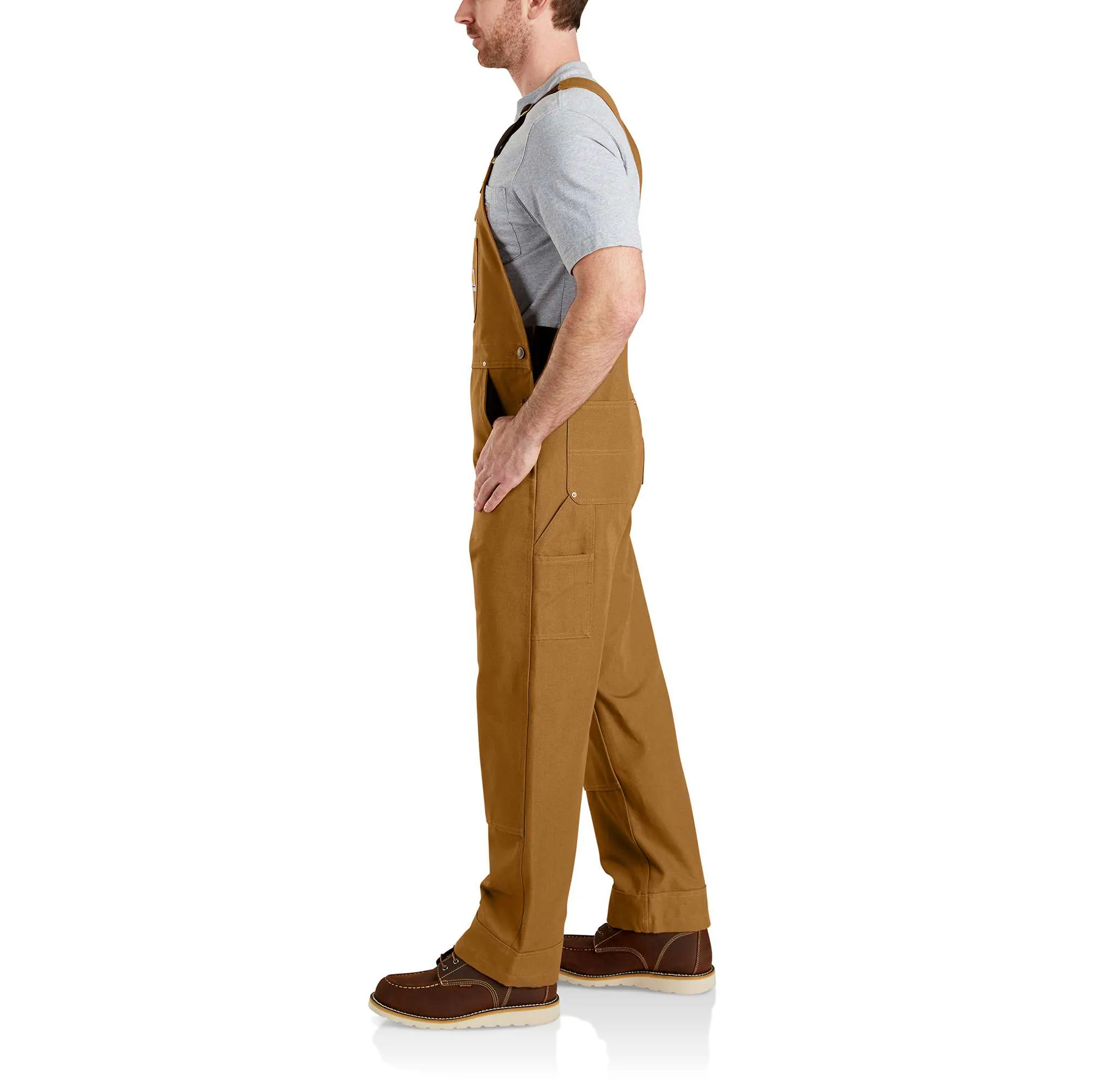 Men's Bib Overall - Relaxed Fit - Duck