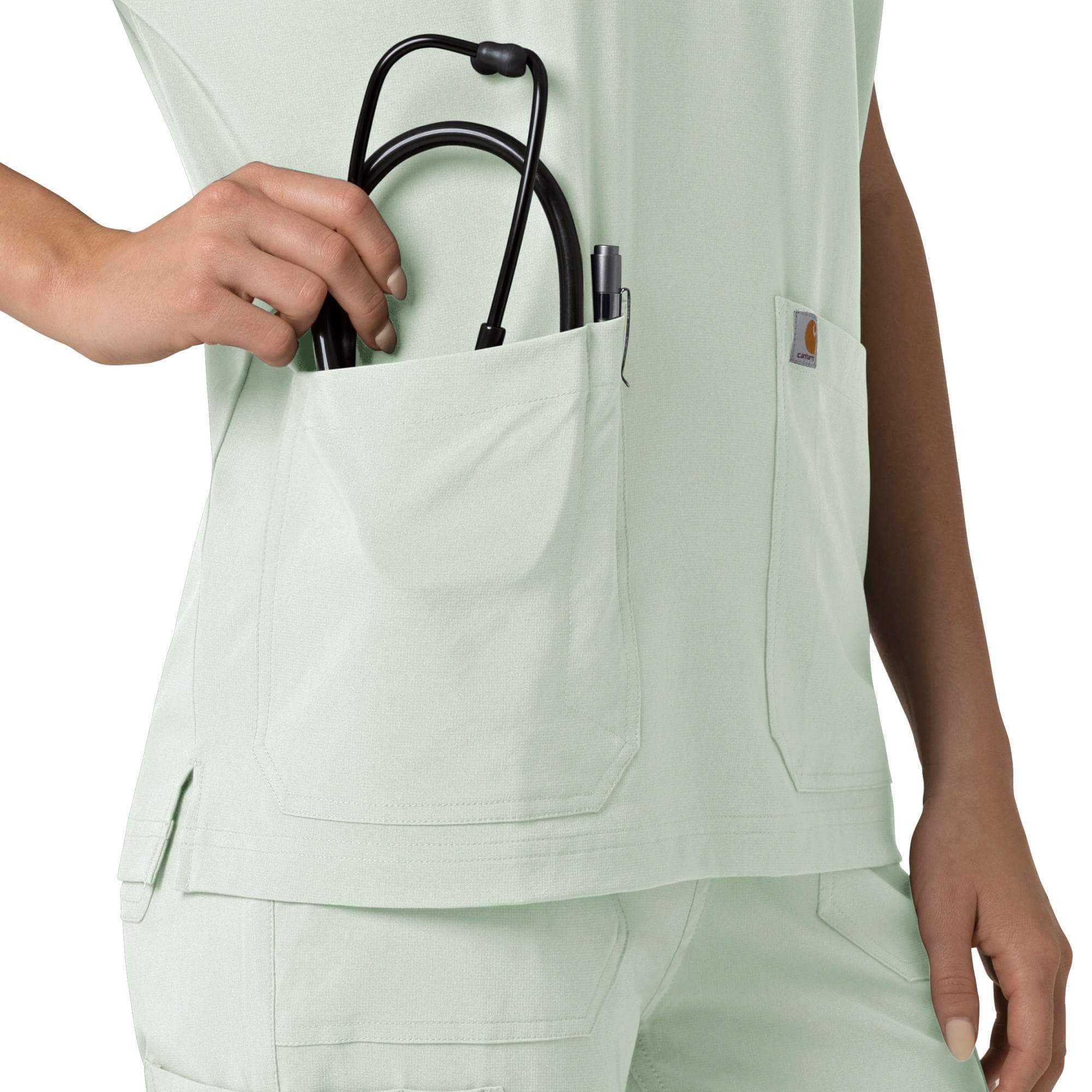 Women's Force Cross-Flex  Oversized V-Neck Scrub Top