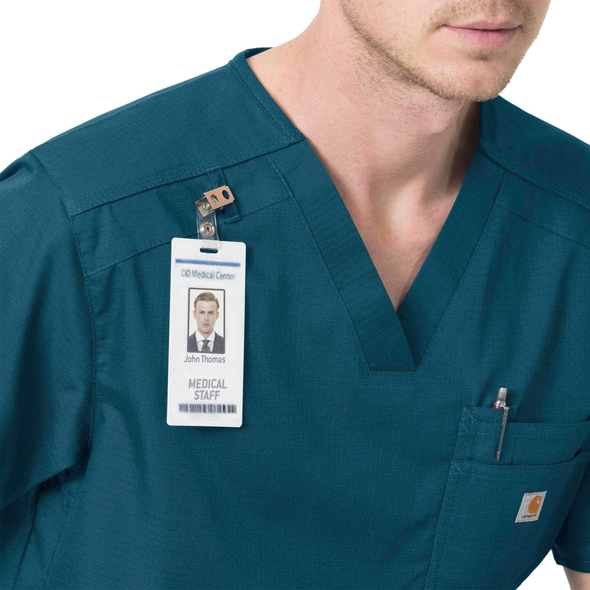 Rugged Flex® Ripstop Chest Pocket Scrub Top