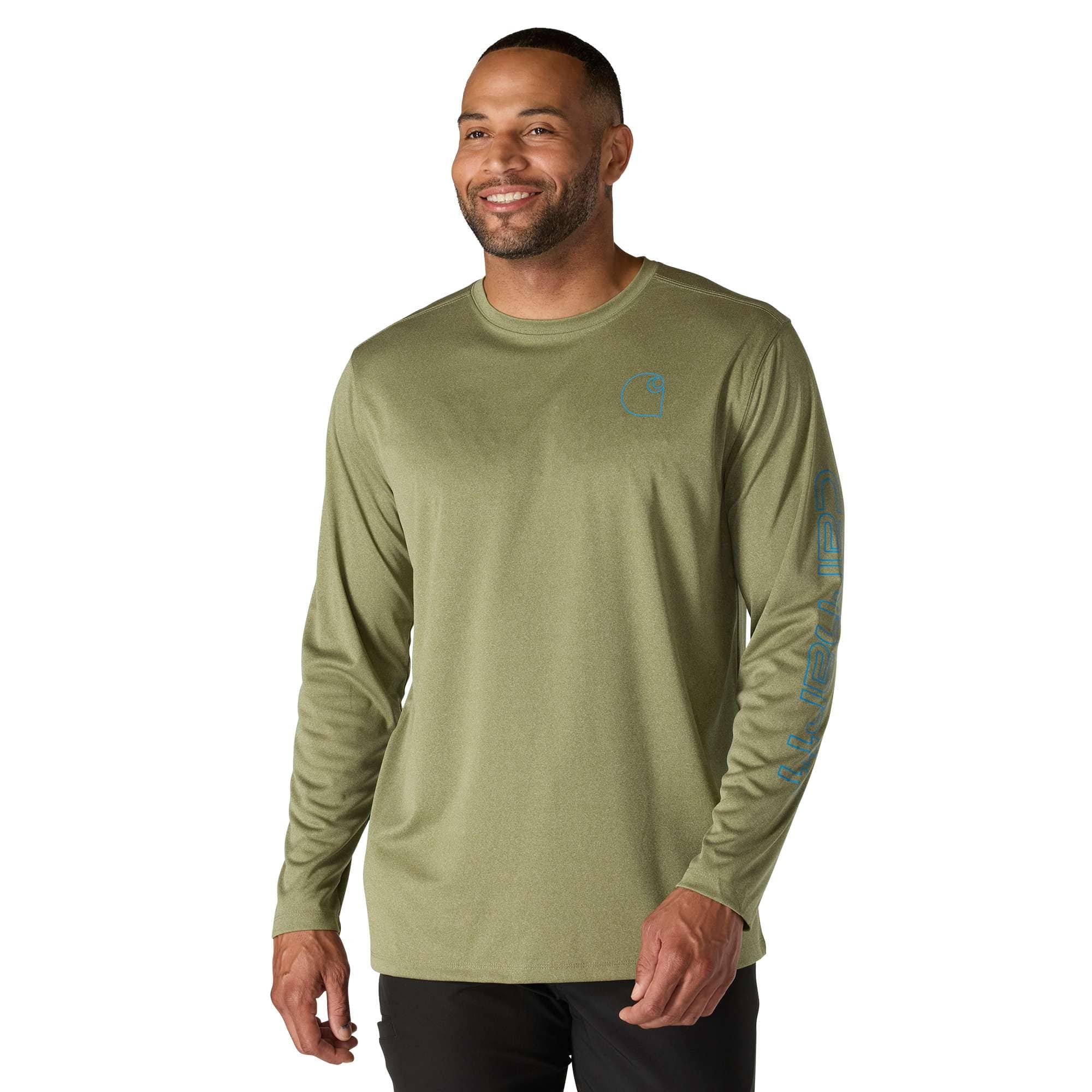 Force Sun Defender™ Lightweight Long-Sleeve Logo Graphic T-Shirt