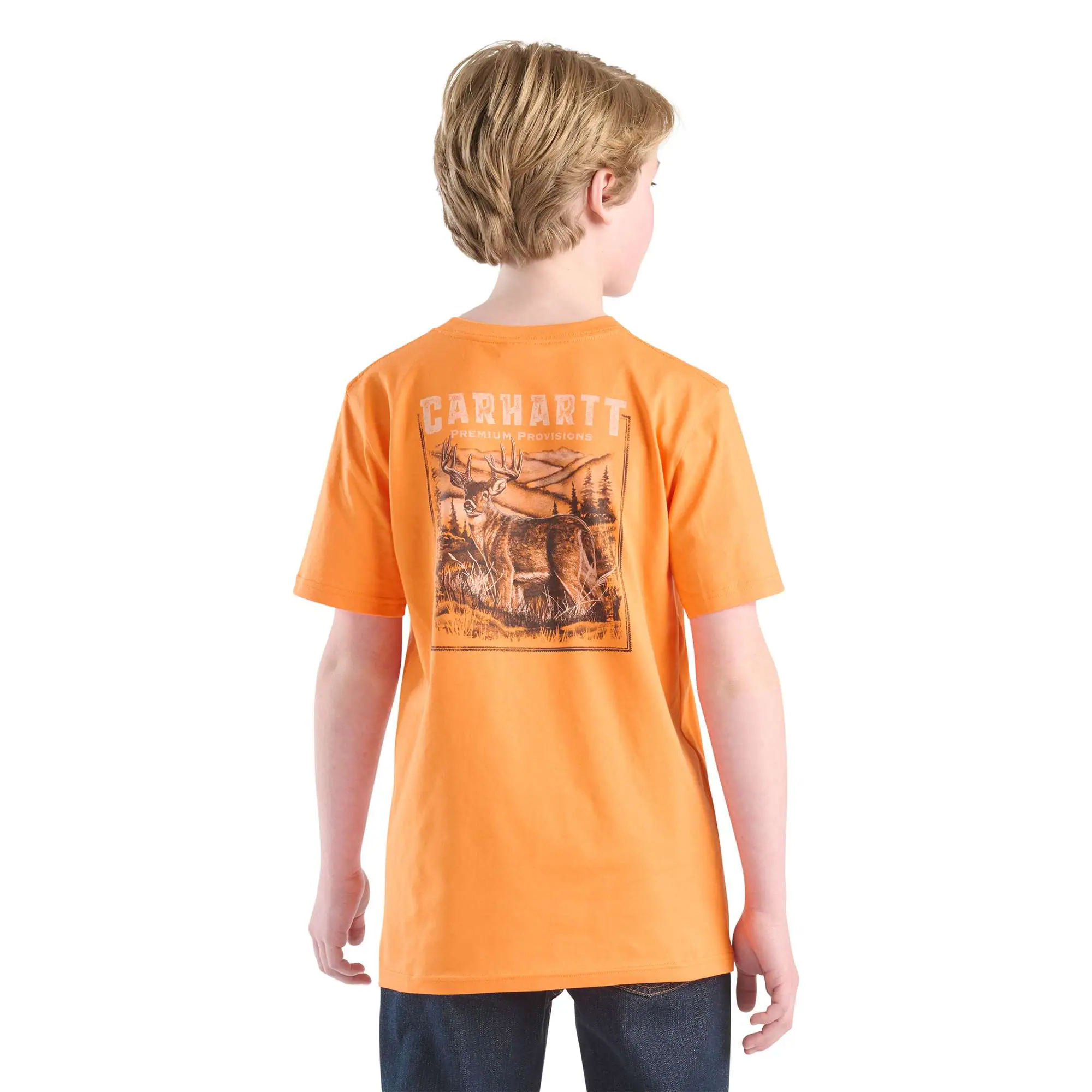 Boys' Short Sleeve Deer Pocket T-Shirt (Child/Youth)
