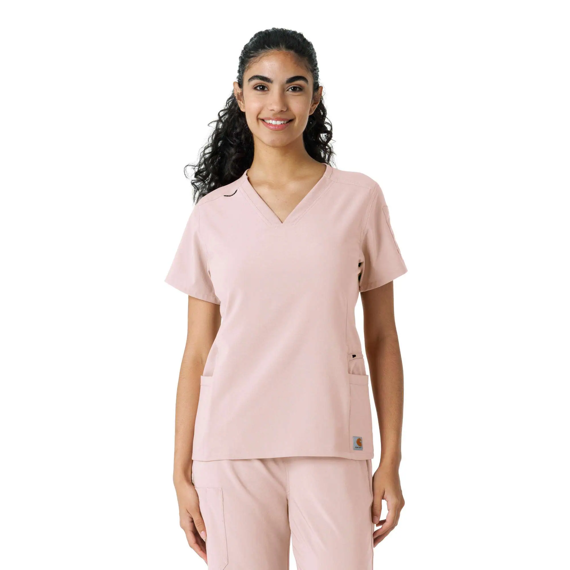 Women's Force Cross-Flex Knit Panel Scrub Top
