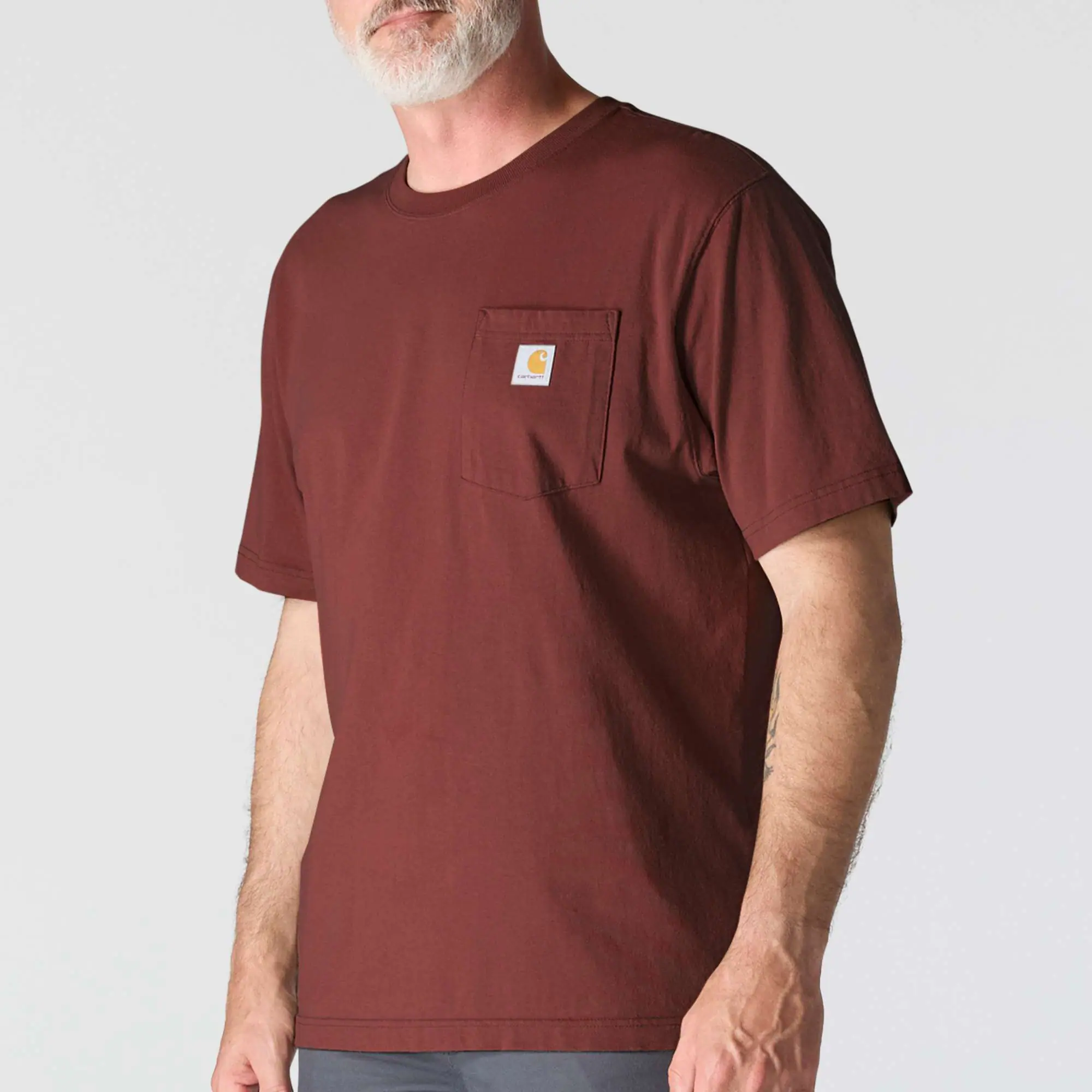 Loose Fit Heavyweight Short-Sleeve Pocket T-Shirt