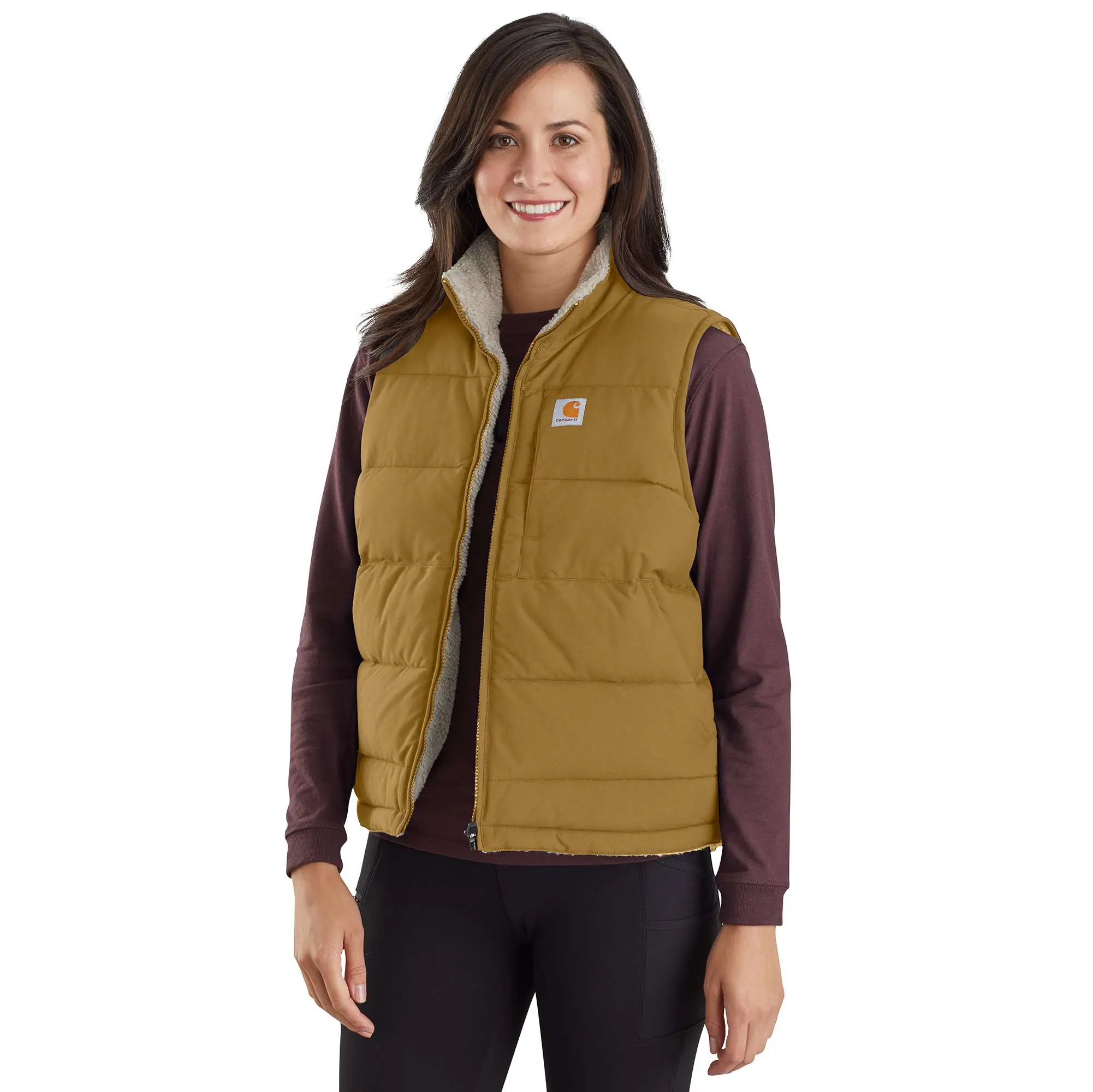 Women's Montana Puffer Vest - Insulated - Reversible