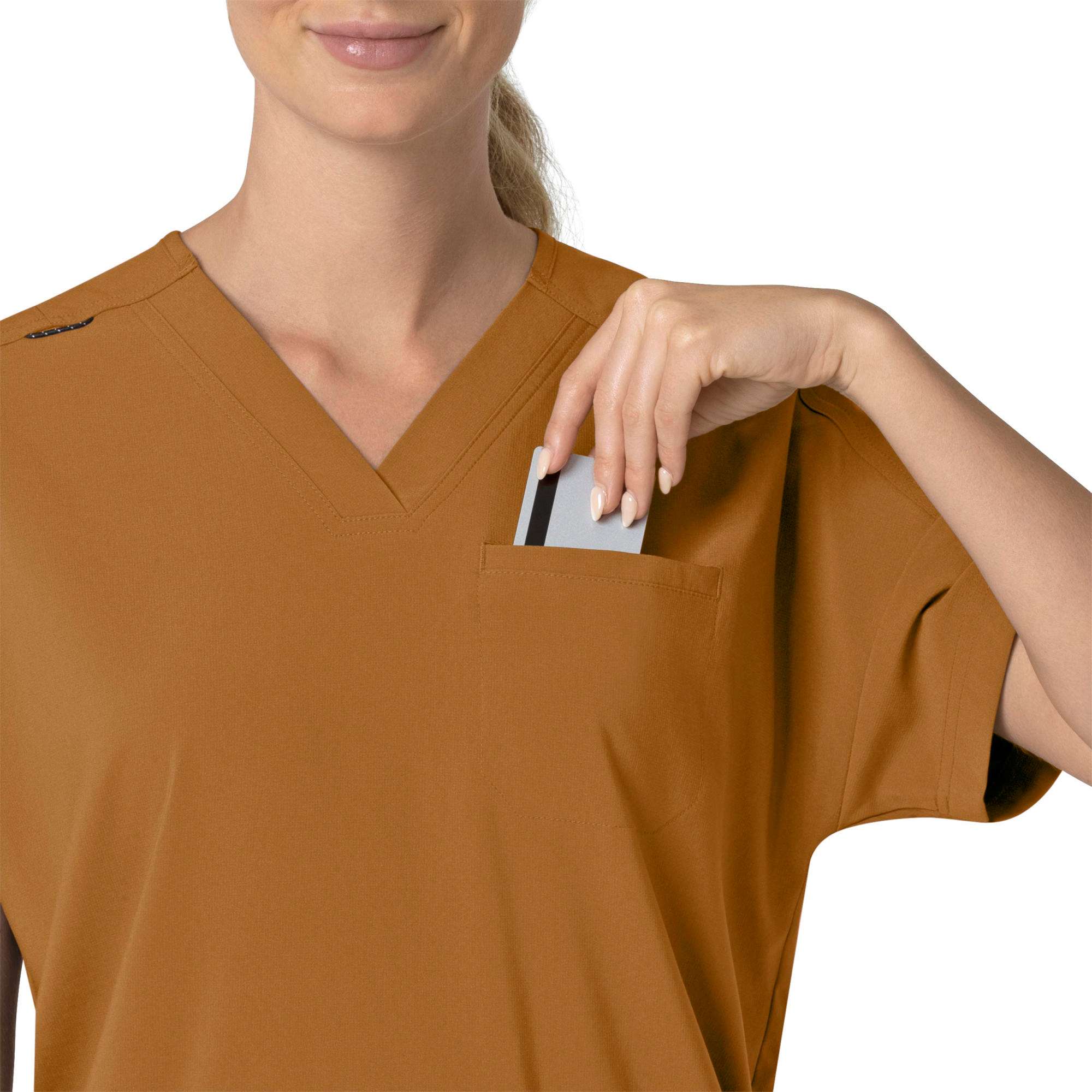 Women's Force Cross-Flex  Oversized V-Neck Scrub Top