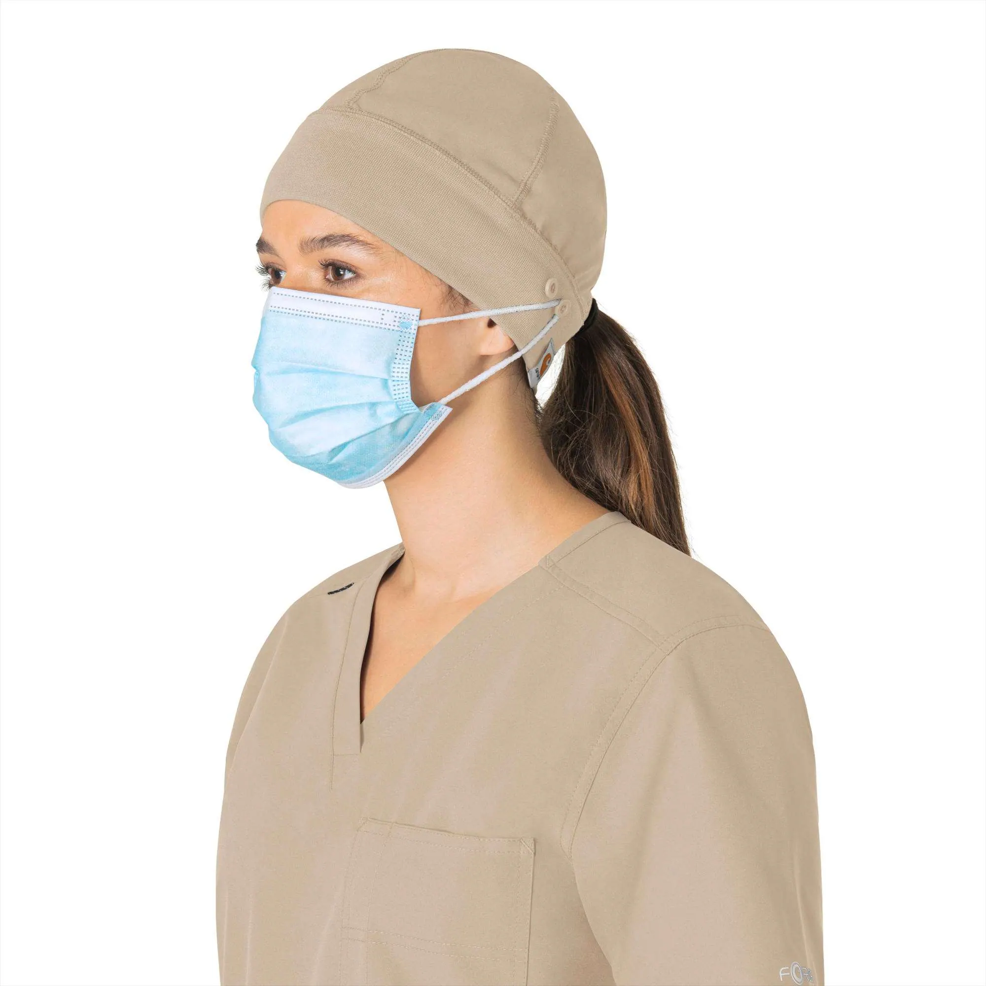 Unisex Force Essentials  Beanie Scrub Cap