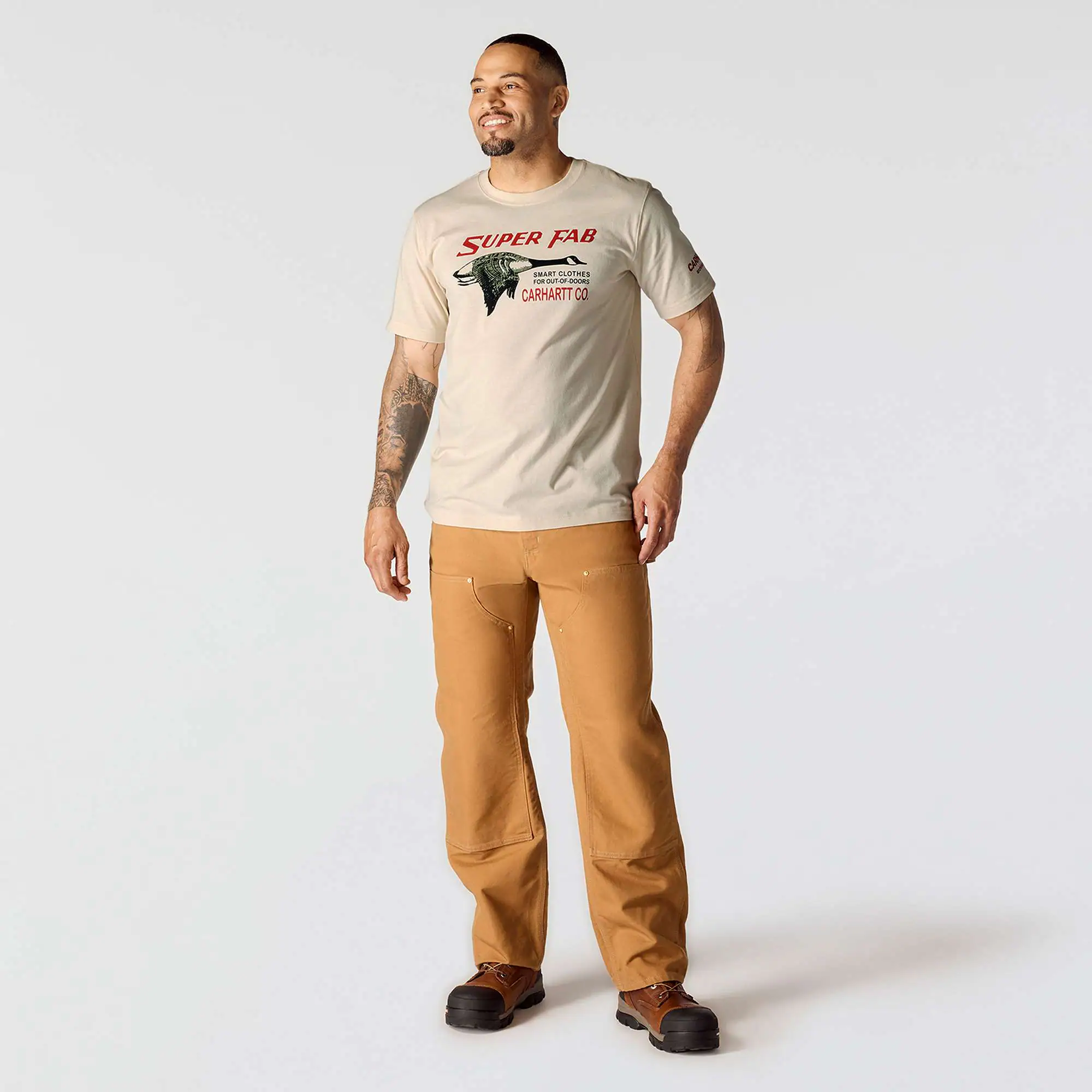 Relaxed Fit Lightweight Short-Sleeve Fab Graphic T-Shirt