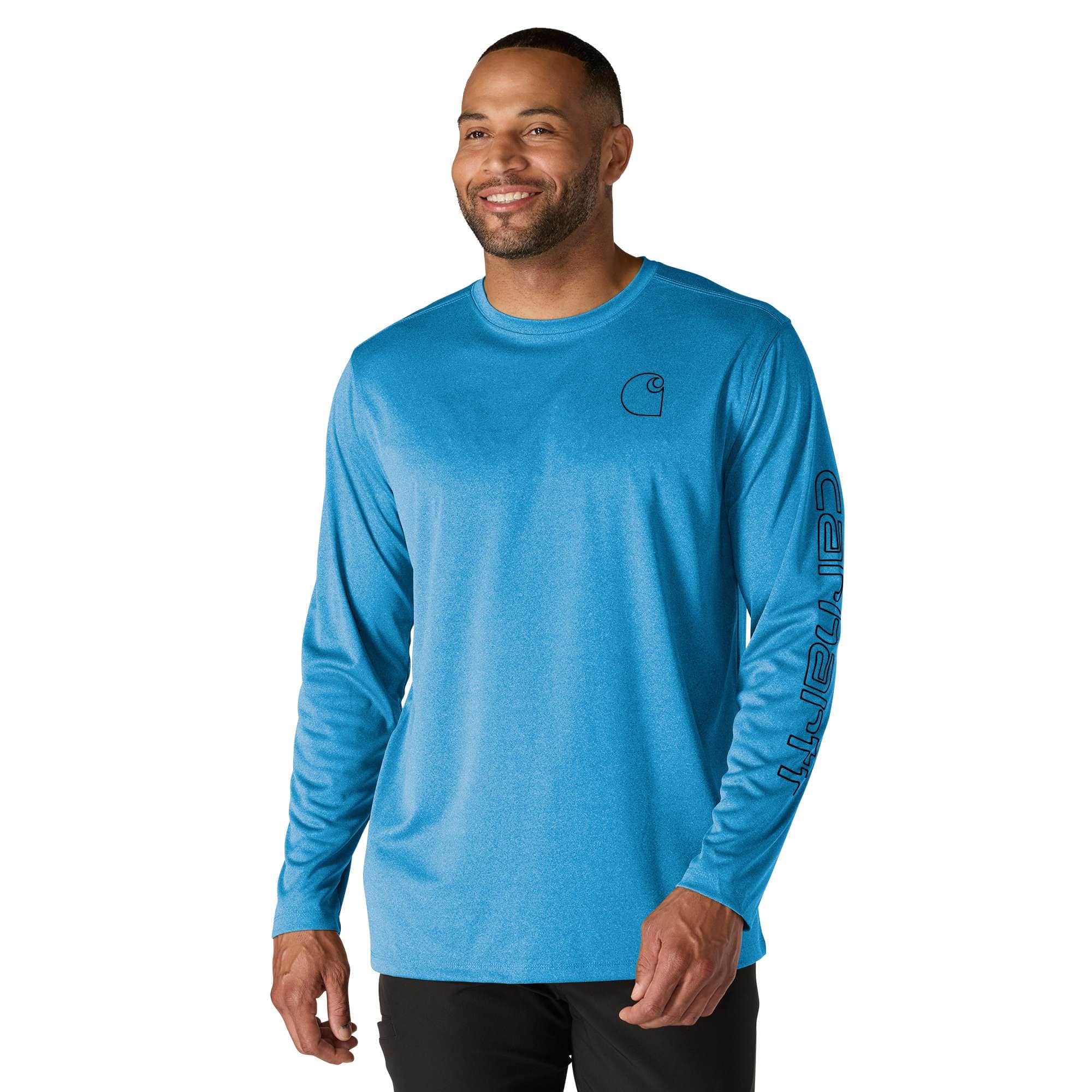 Force Sun Defender™ Lightweight Long-Sleeve Logo Graphic T-Shirt