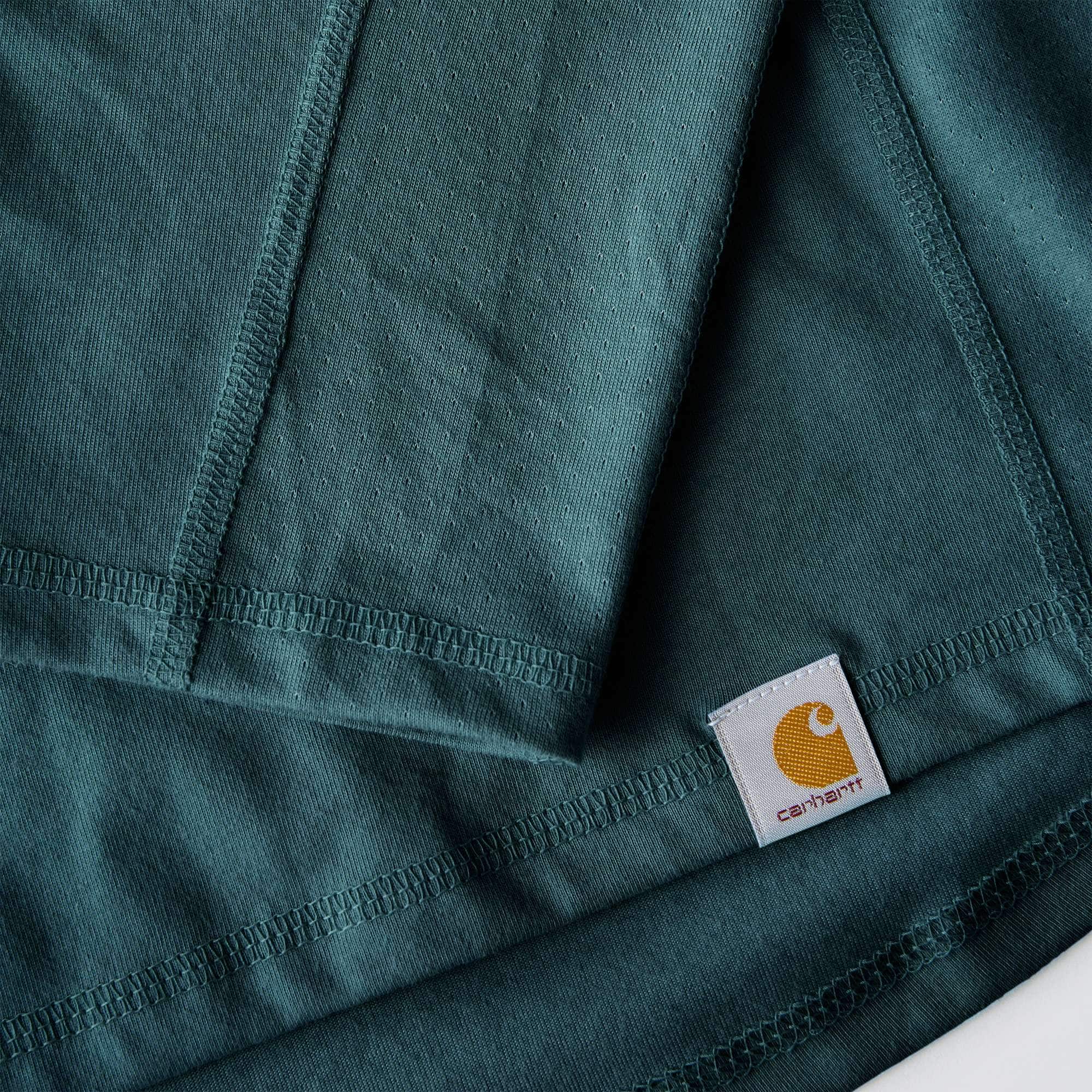 Carhartt Force® Relaxed Fit Long-Sleeve Logo Graphic Hooded T-Shirt