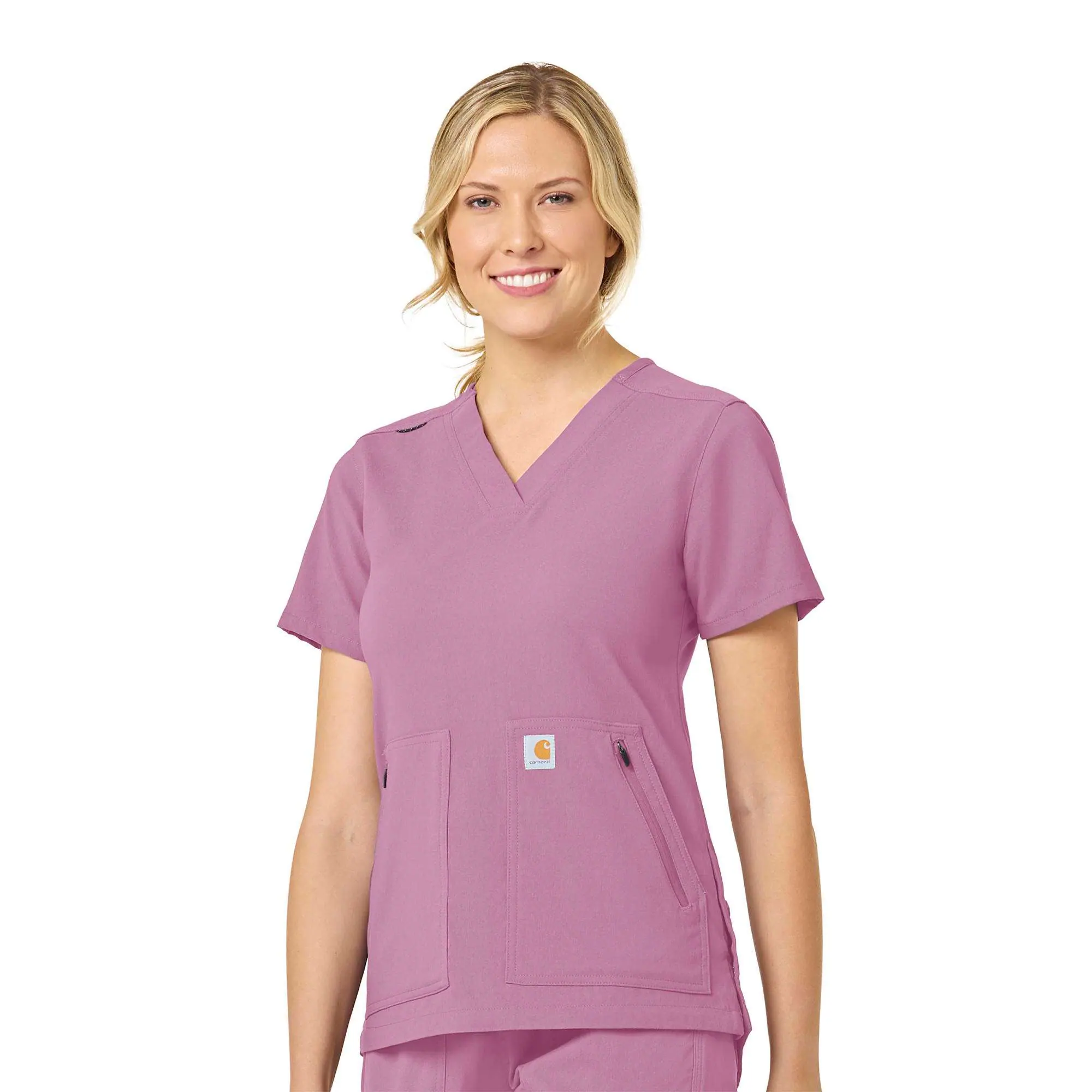 Women's Rugged Flex® Peak  4-Pocket V-Neck Scrub Top