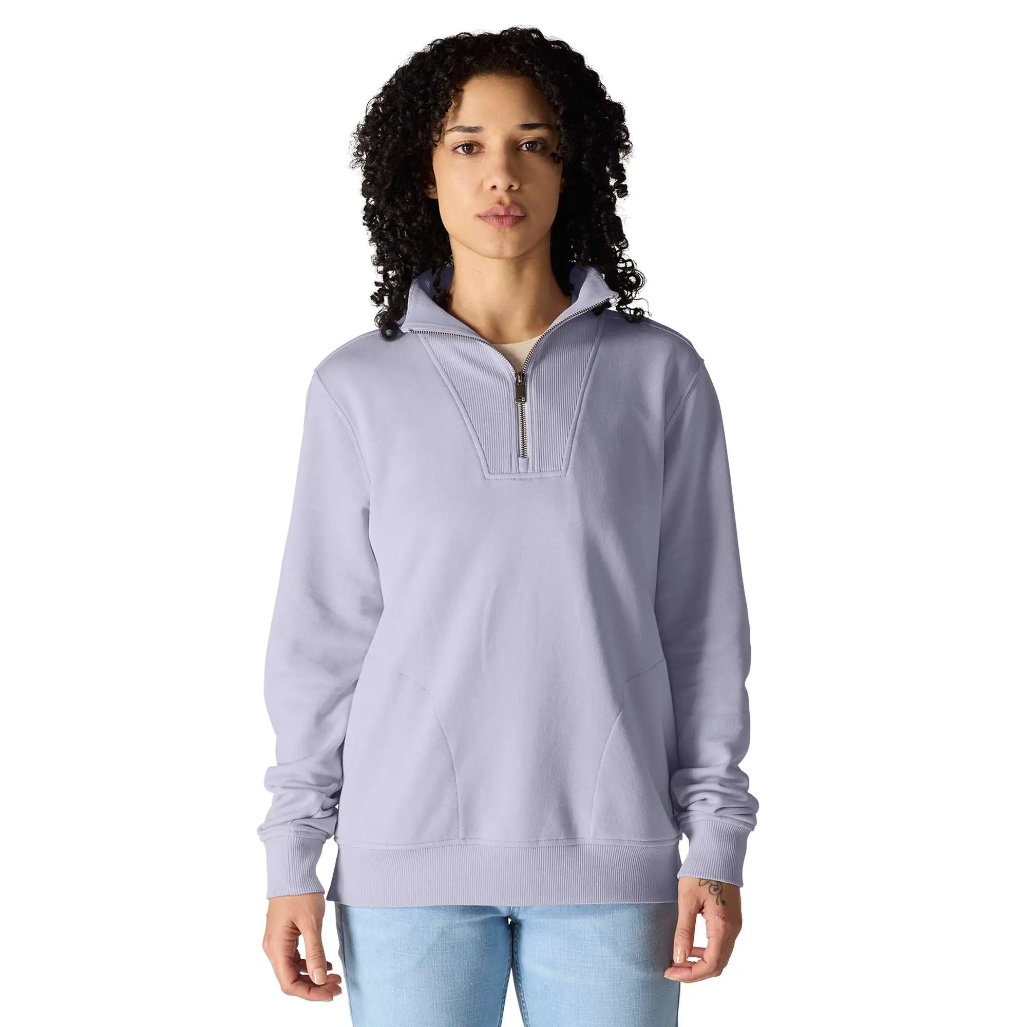 Women's TENCEL™ Fiber Series Relaxed Fit Half-Zip Sweatshirt
