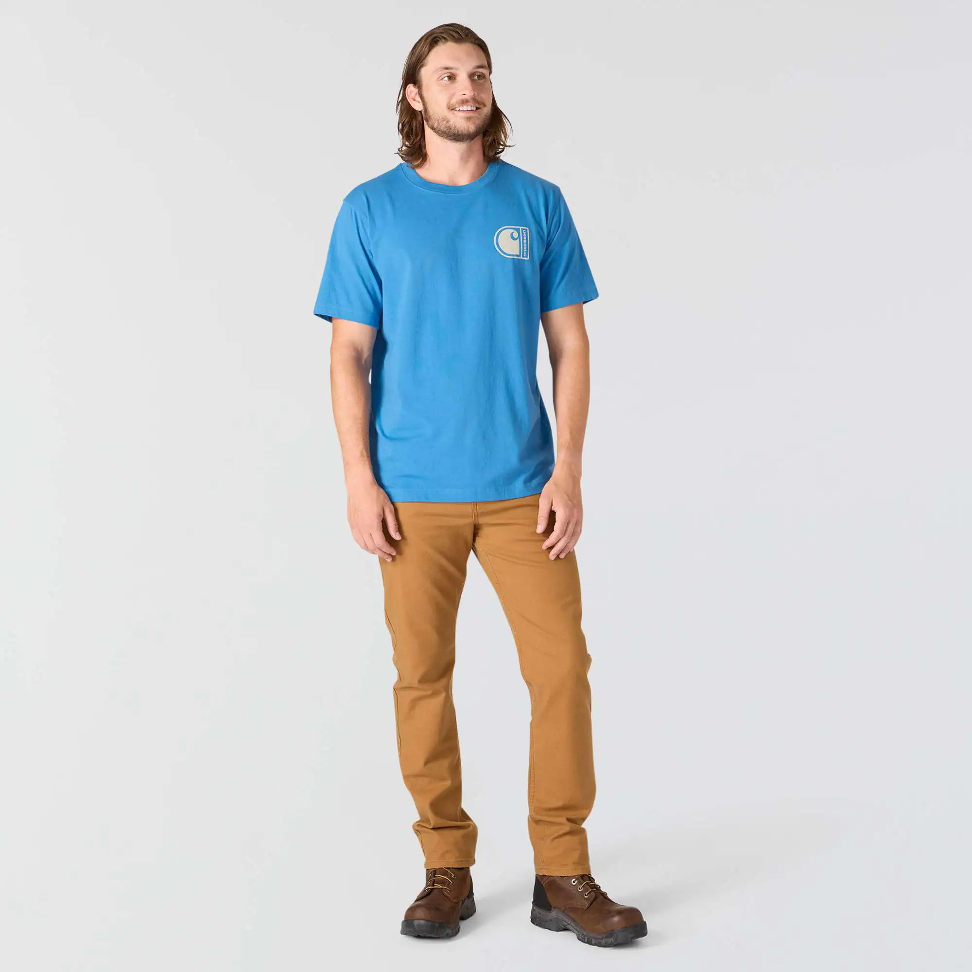 Relaxed Fit Lightweight Short-Sleeve C Graphic T-Shirt