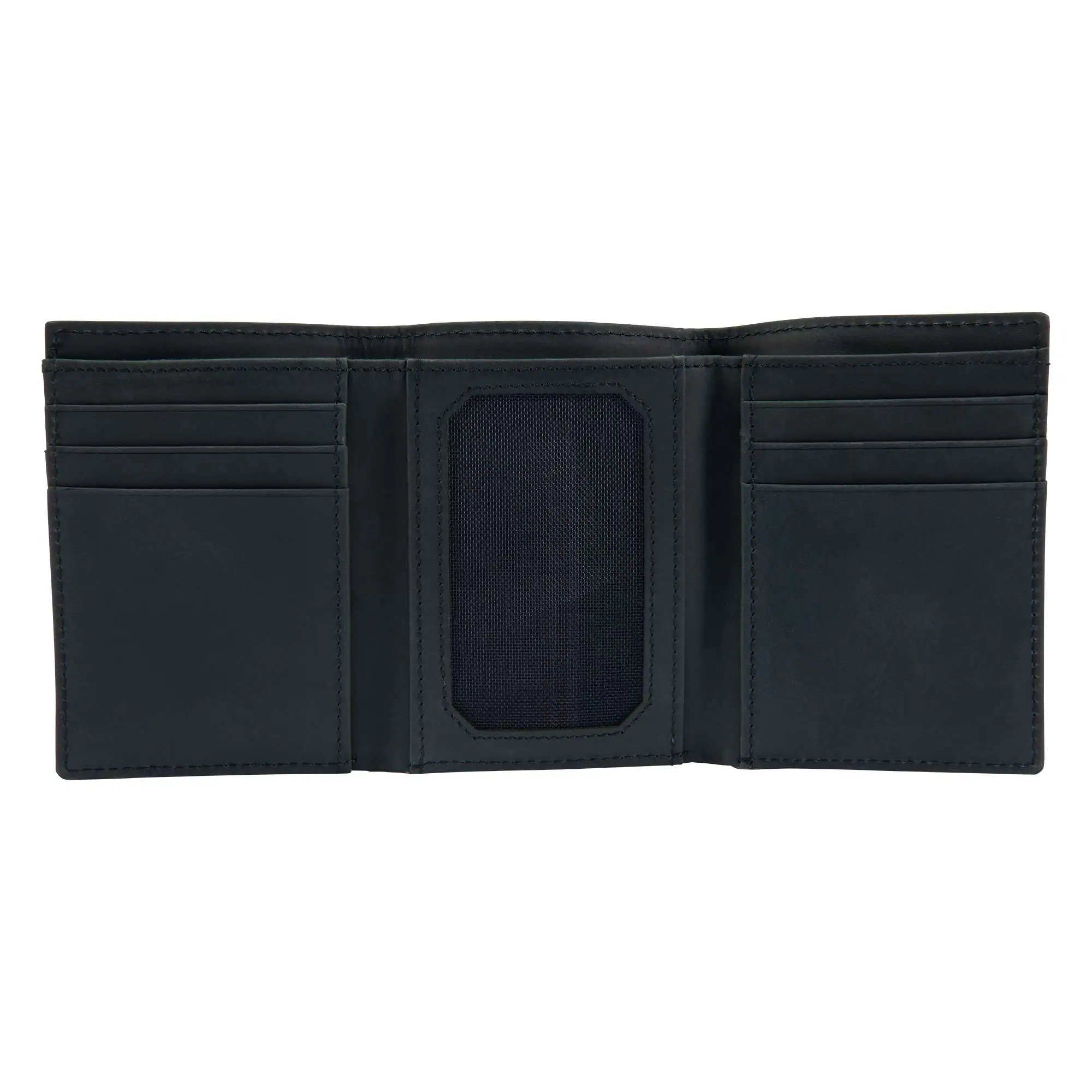 Saddle Leather Trifold Wallet