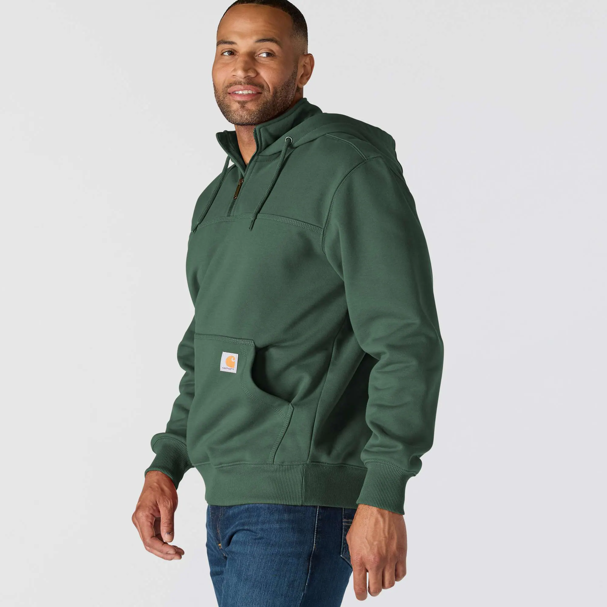 Rain Defender® Loose Fit Heavyweight Quarter-Zip Hoodie