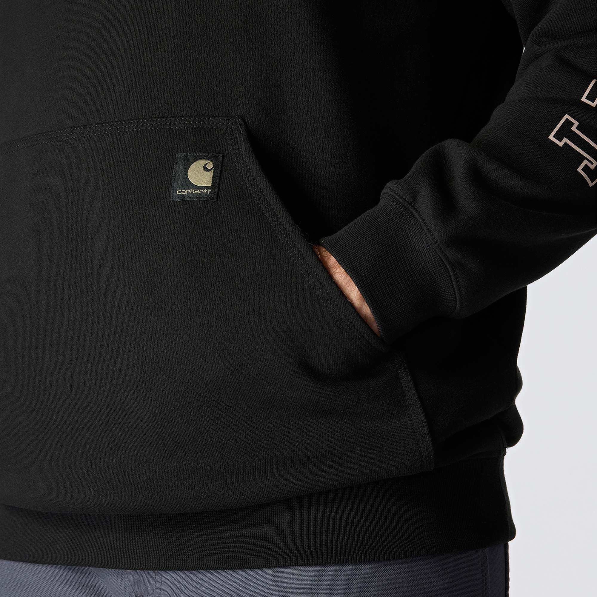 Loose Fit Midweight Camo Graphic Sweatshirt