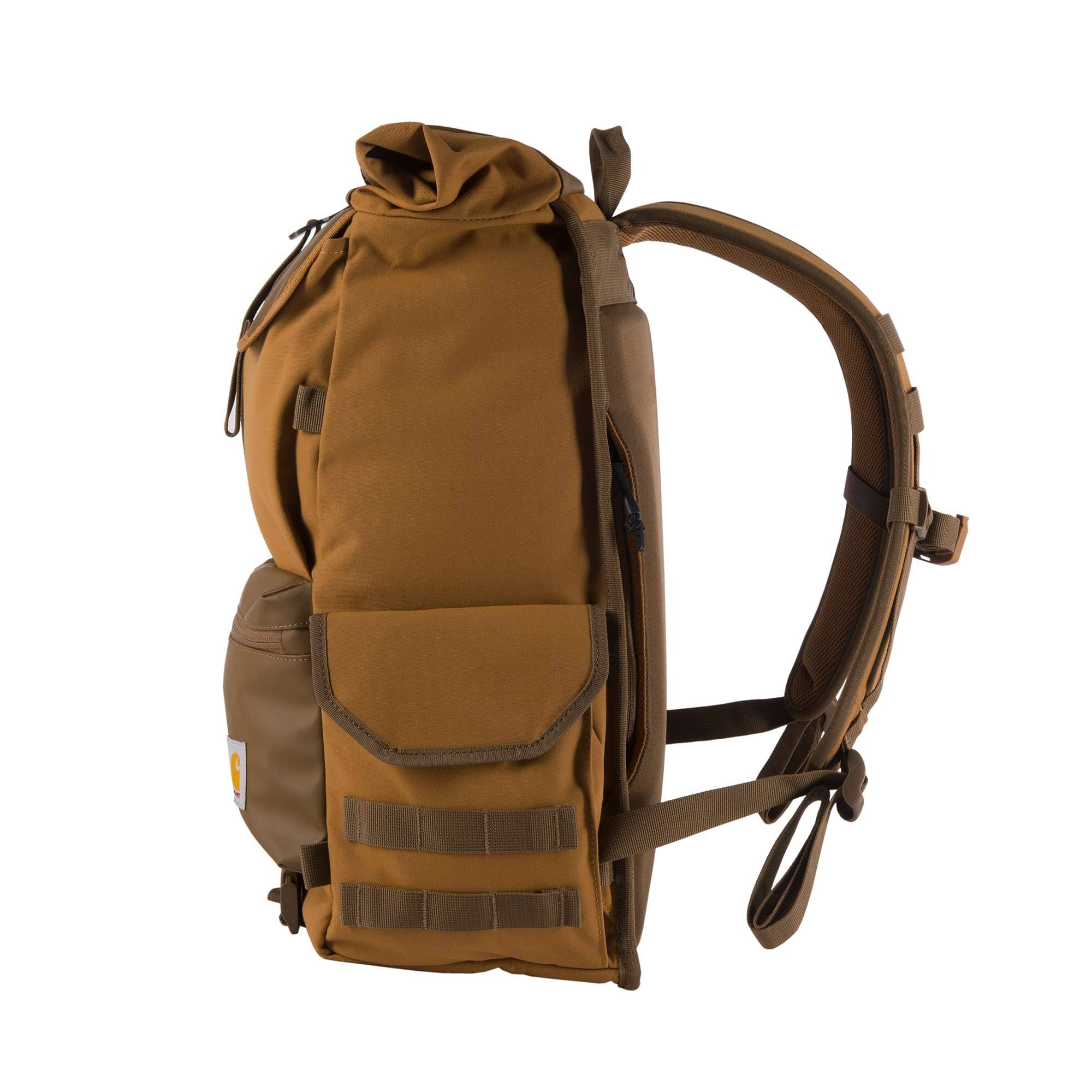40L Nylon Roll-Top Backpack