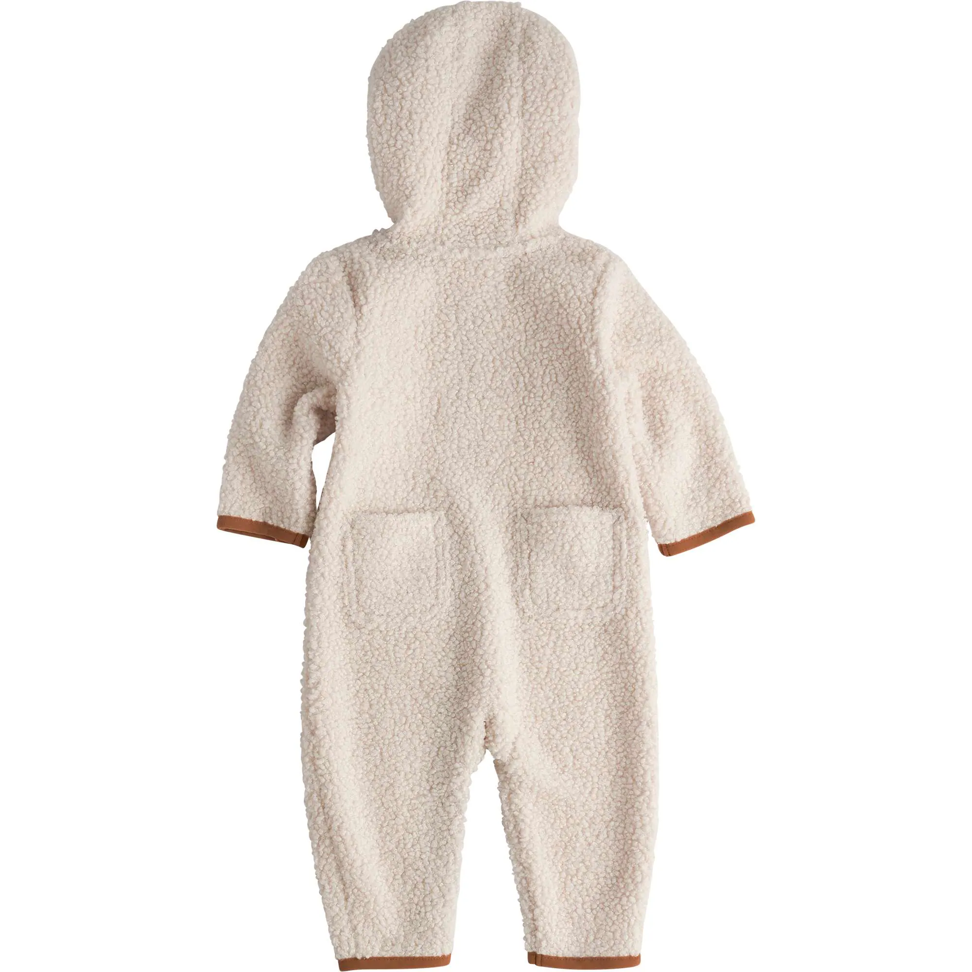Kids' Long Sleeve Zip-Front Sherpa Coverall (Baby)