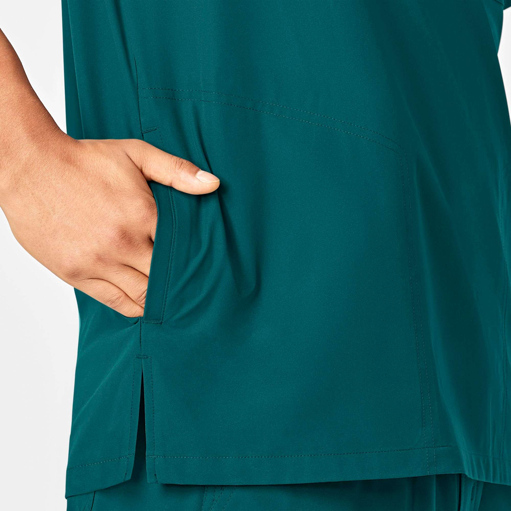 Force Essentials V-Neck Shirttail Scrub Top