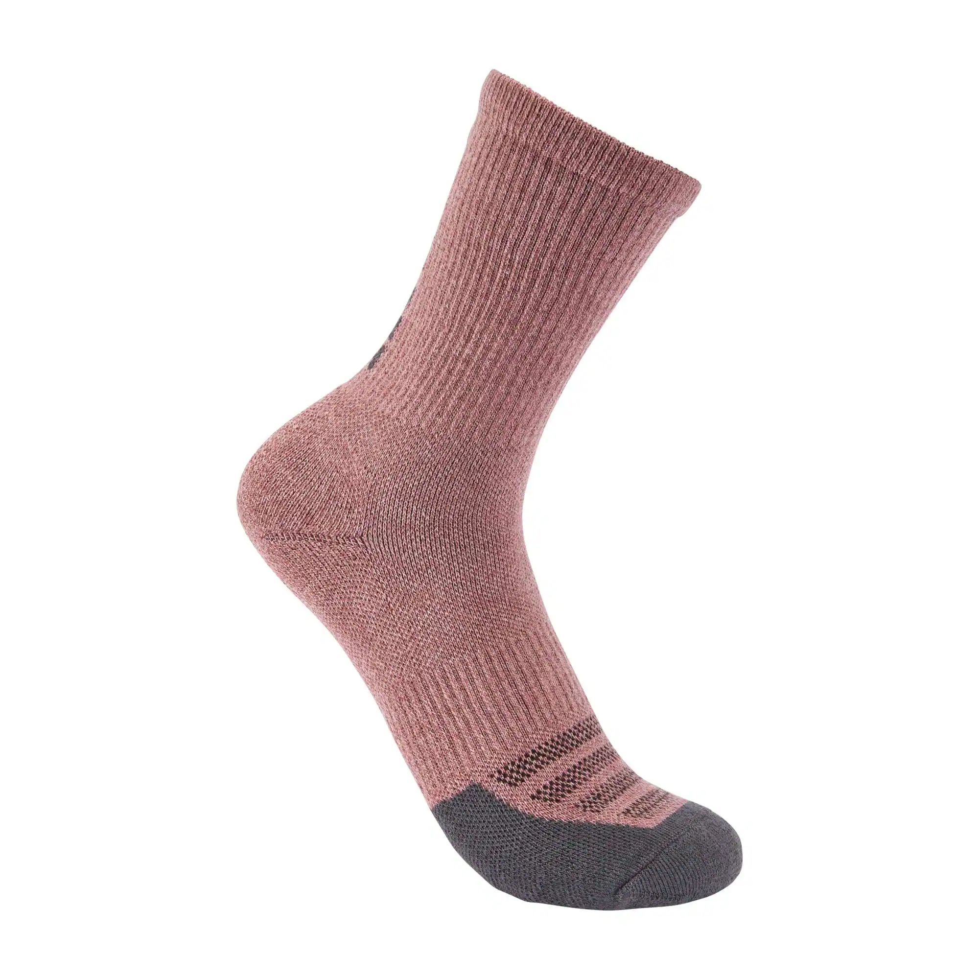 Women's Carhartt Force® Midweight Logo Crew Sock 3 Pack