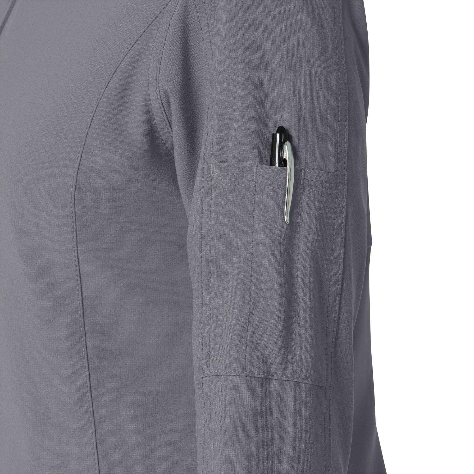 Women's Carhartt Force® Women's Force Cross-Flex Zip-Front Utility Scrub Jacket