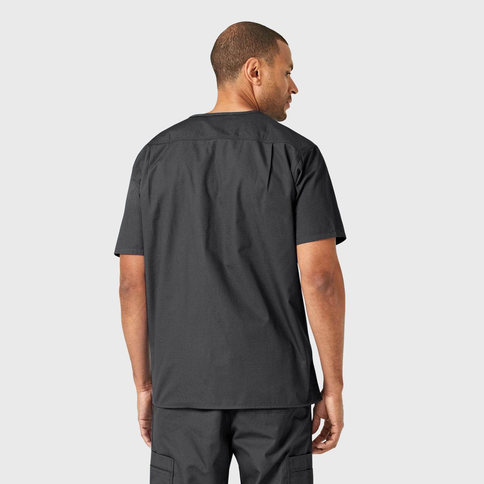 Ripstop 4-Pocket V-Neck Scrub Top