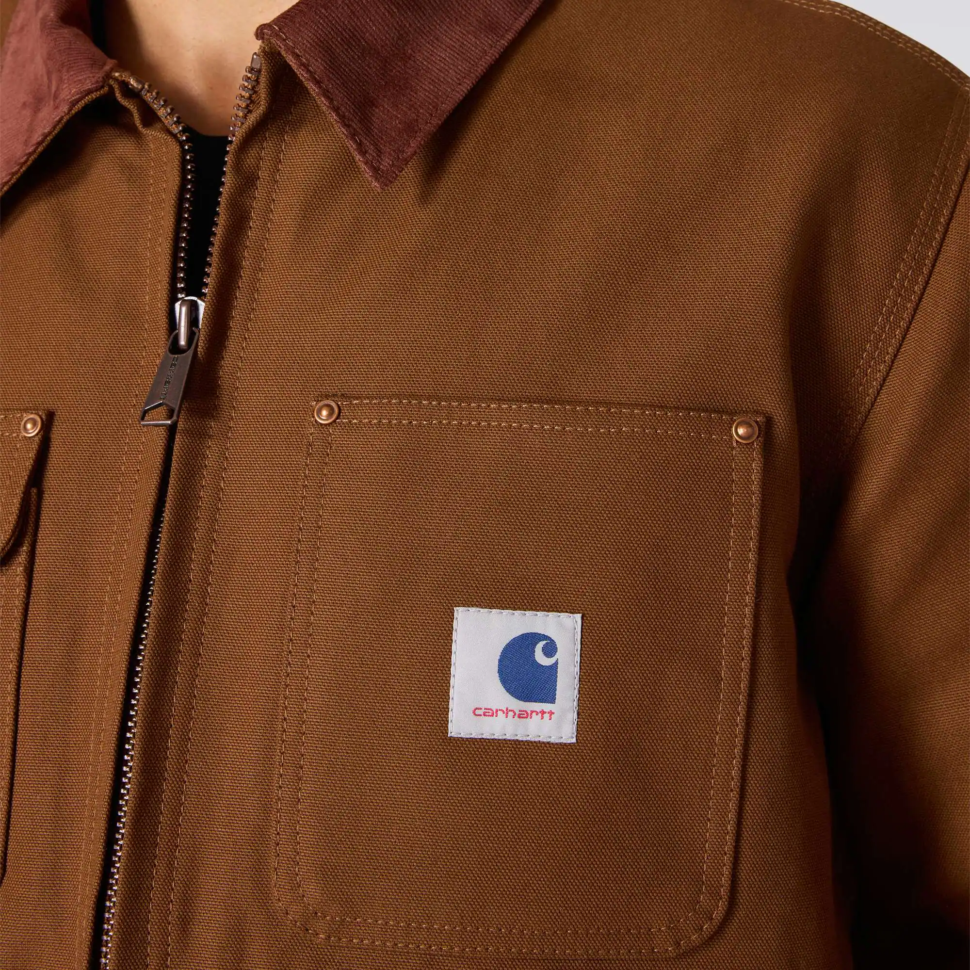 Crafted Series Duck Sherpa Lined Chore Jacket