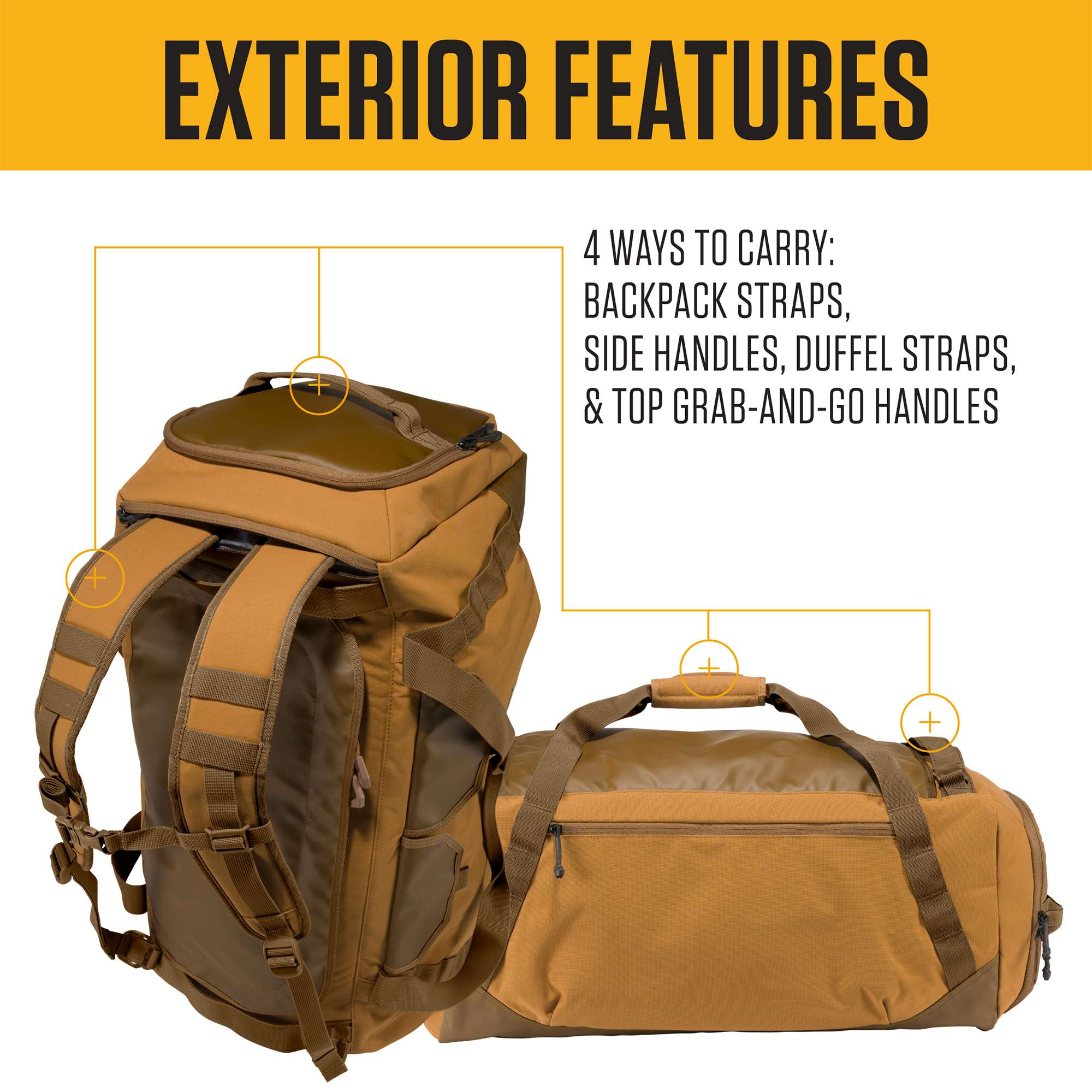 75L Nylon Heavy-Haul Duffel