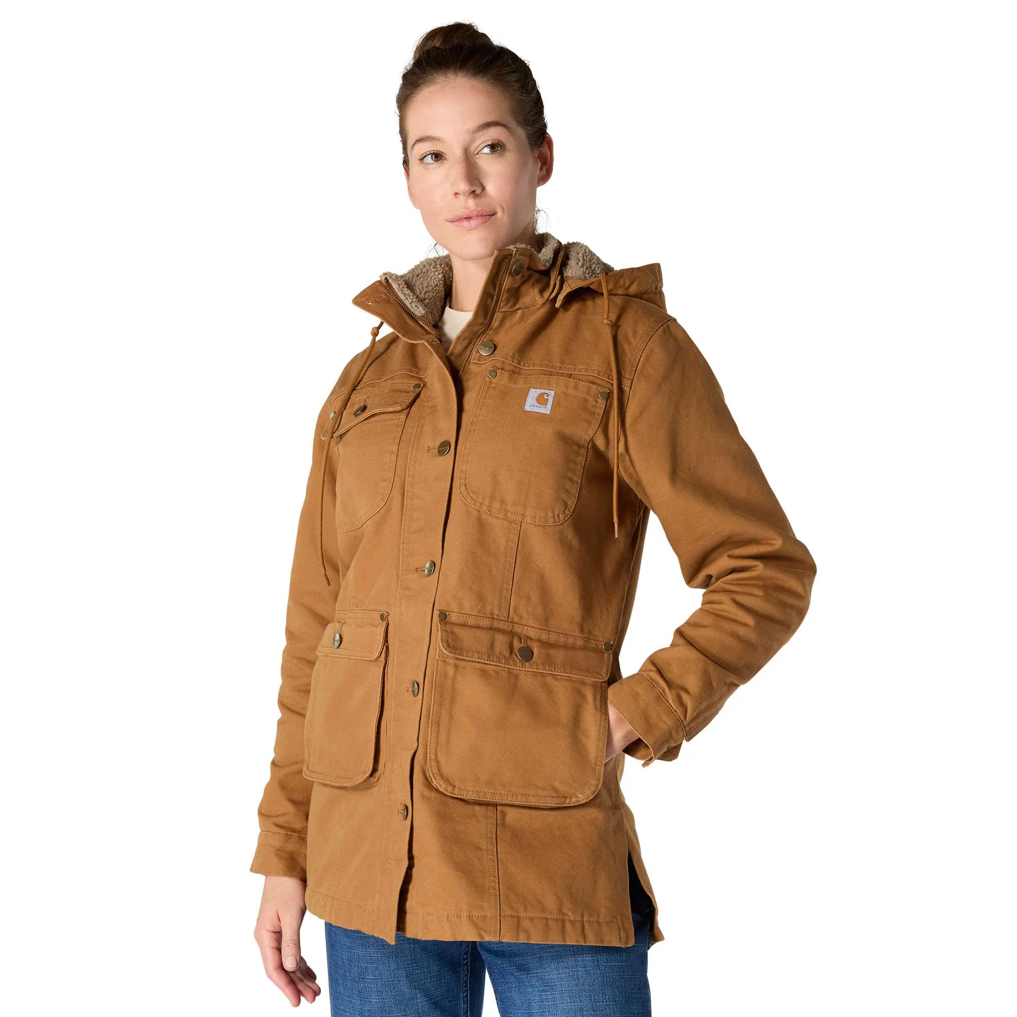 Women's Field Jacket - Loose Fit - 2 Warmer Rating