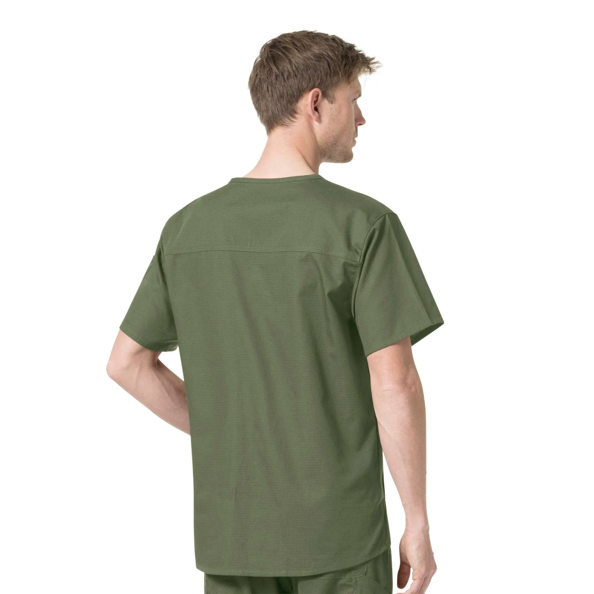 Rugged Flex® Ripstop Chest Pocket Scrub Top