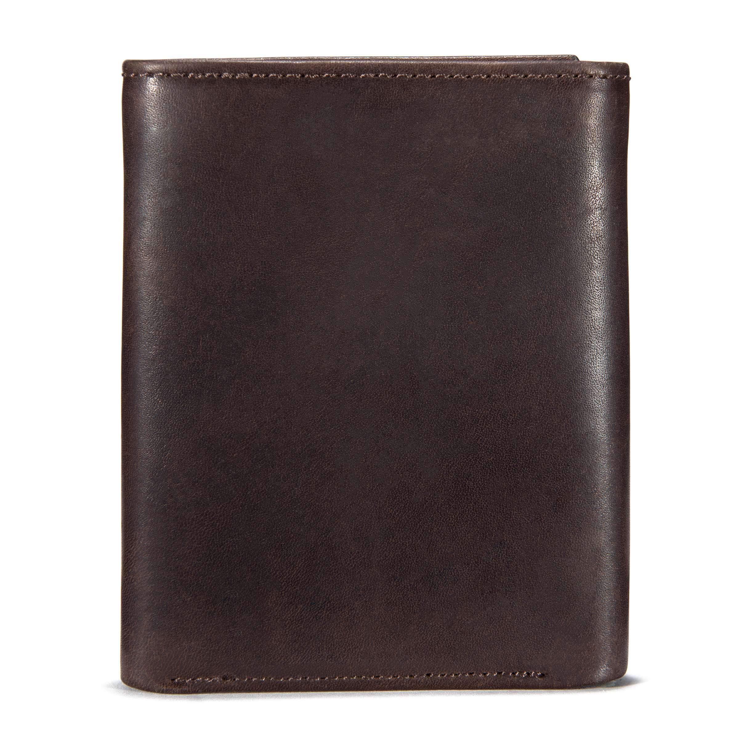 Oil Tan Trifold Wallet