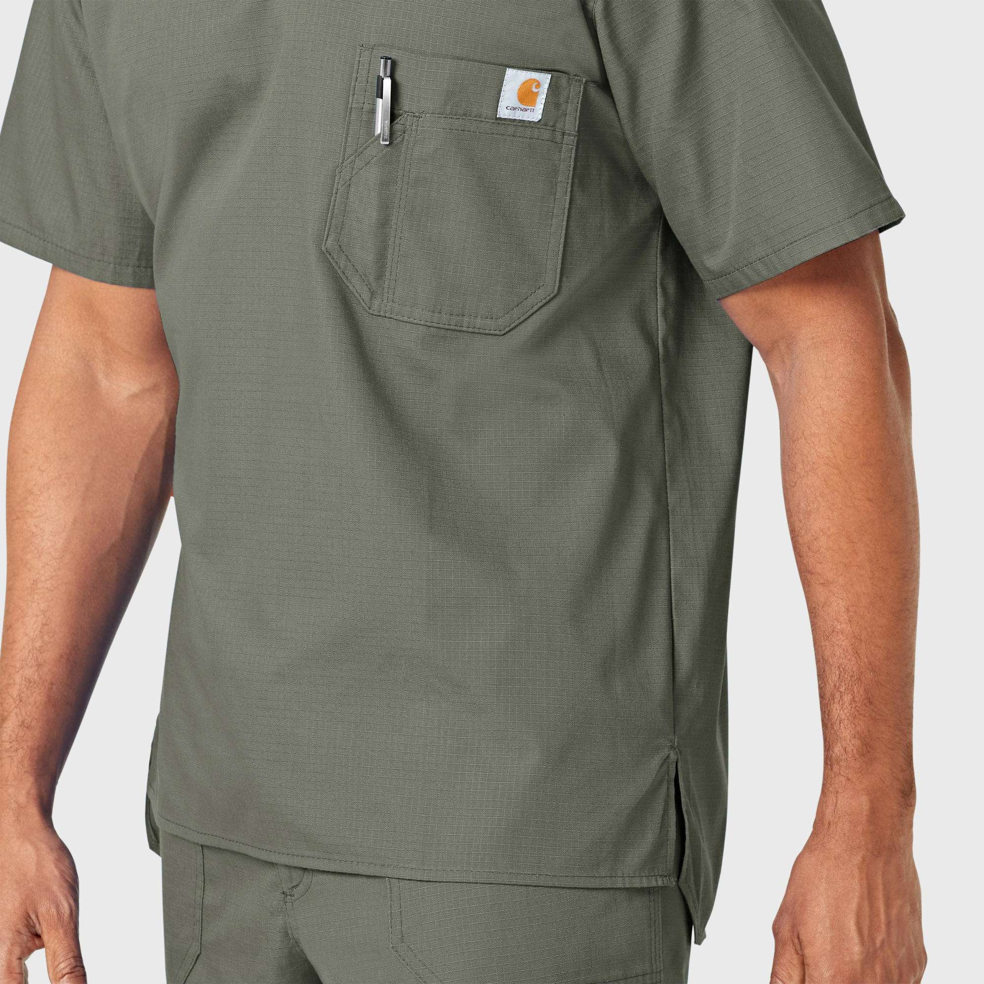 Ripstop Utility Scrub Top