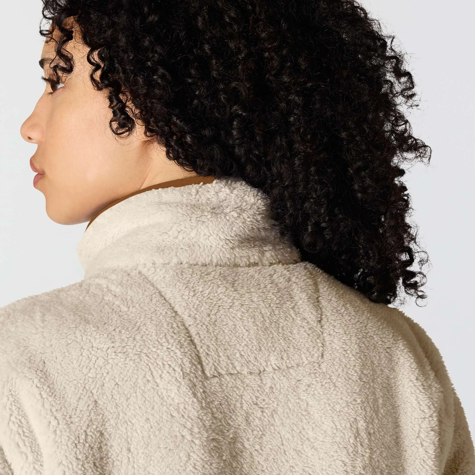 Women's Loose Fit Fleece Pullover - 3 Warmest Rating