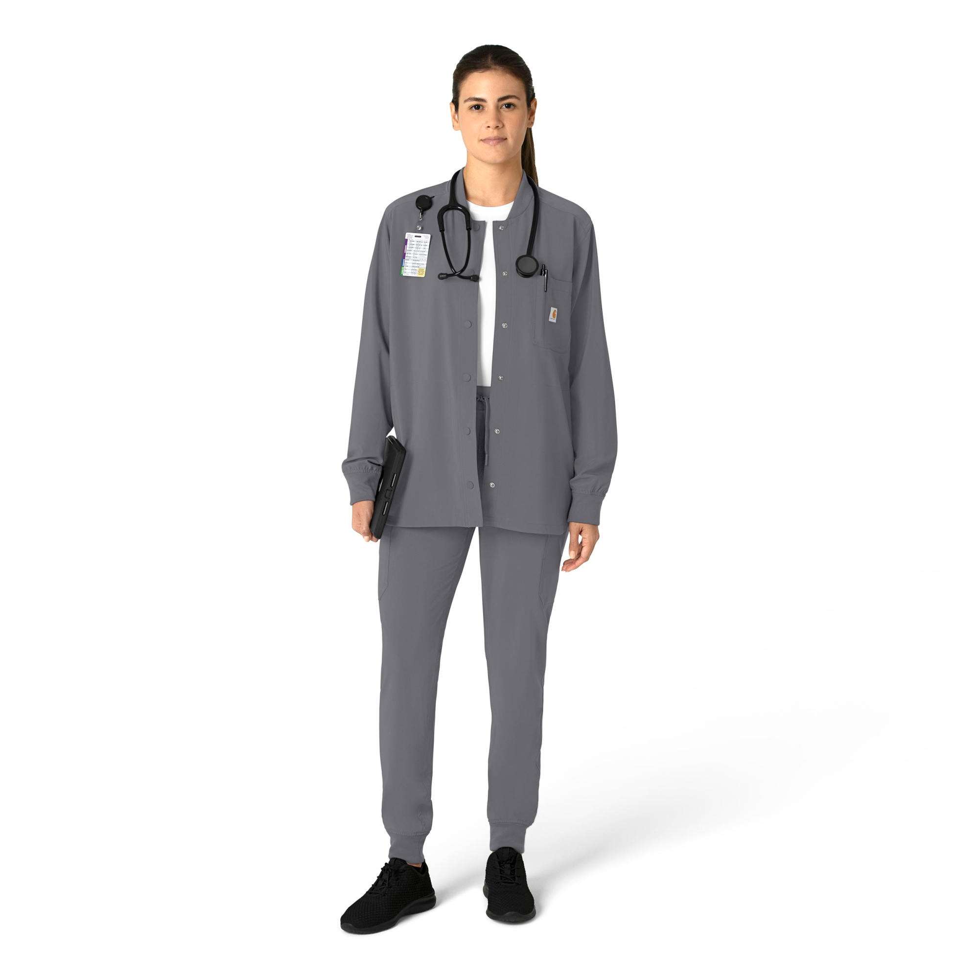 Women's Force Cross-Flex Shirt Scrub Jacket