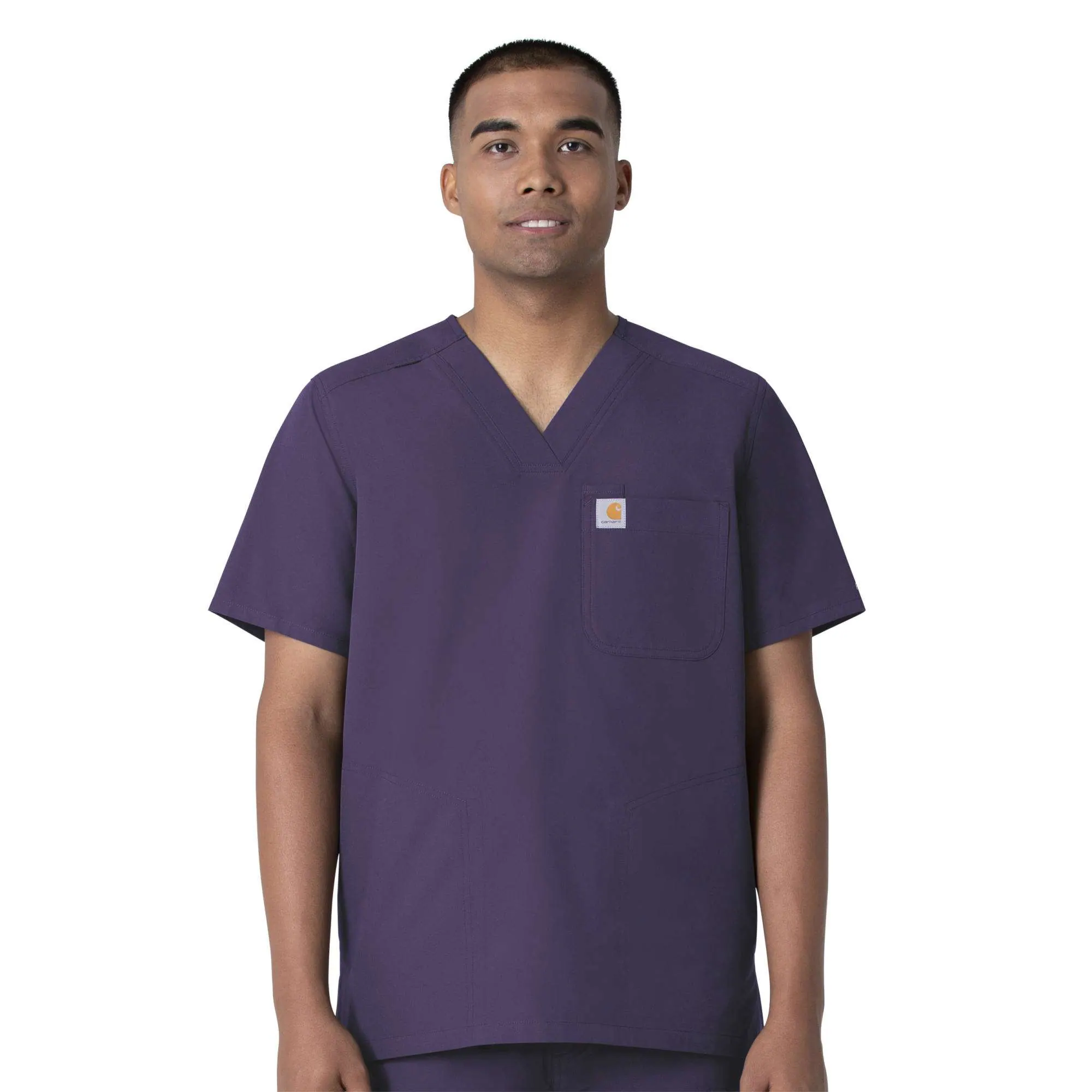 Force Essentials V-Neck Shirttail Scrub Top