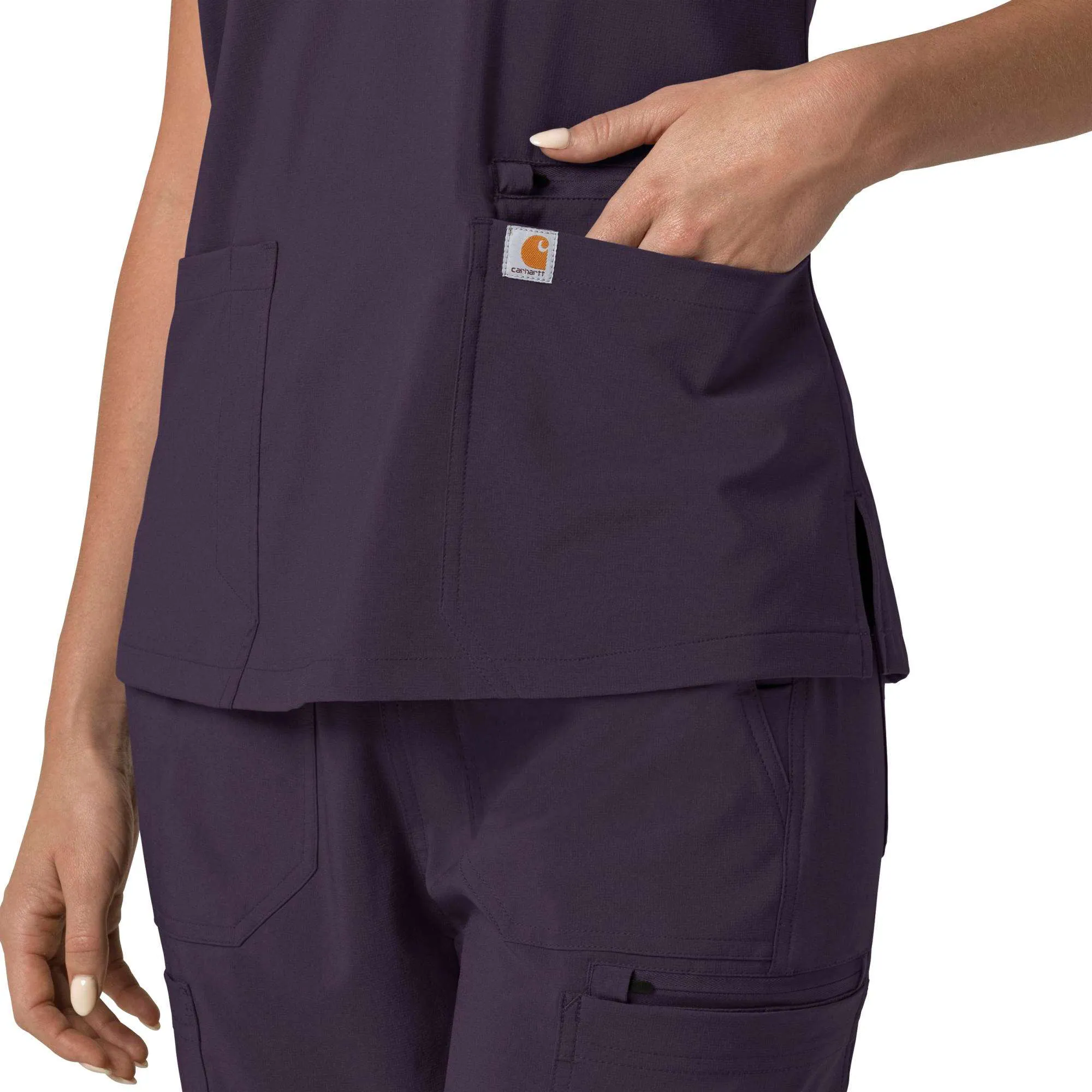 Women's Force Cross-Flex  Flex Panel V-Neck Scrub Top