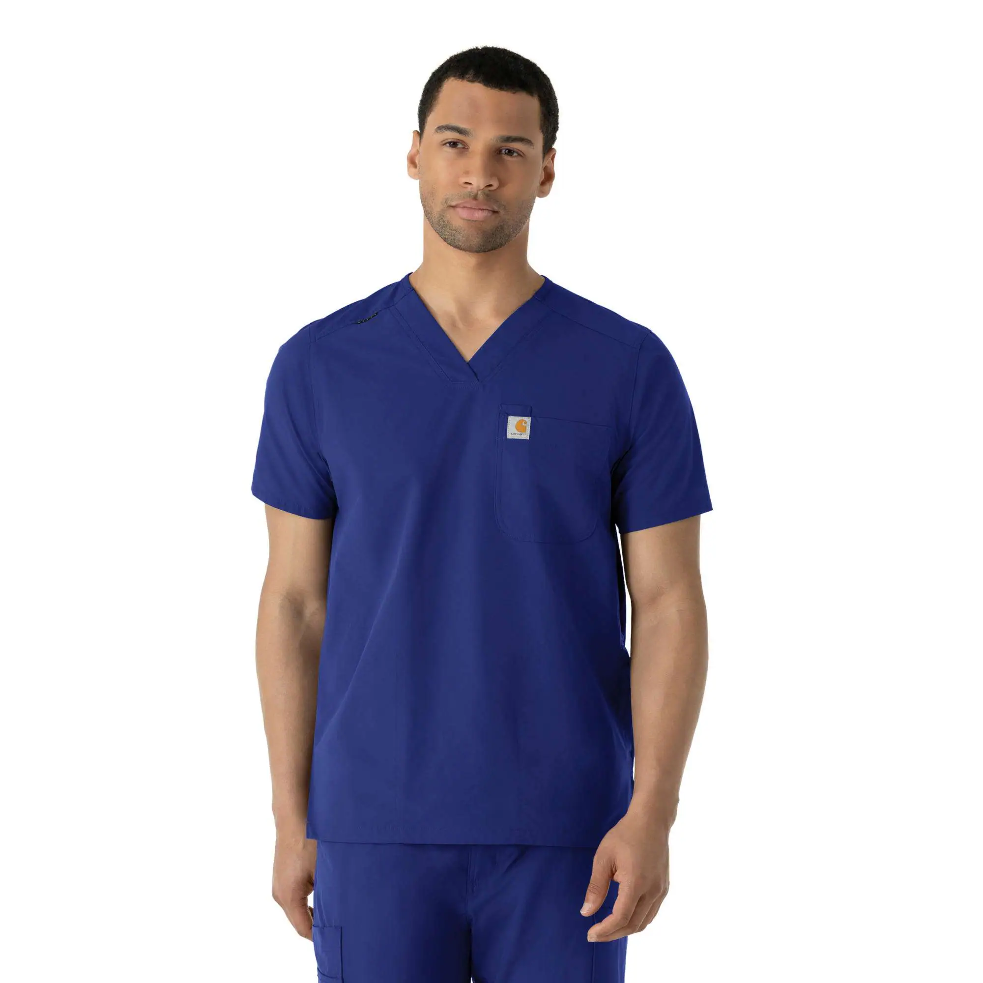 Force Essentials V-Neck Shirttail Scrub Top