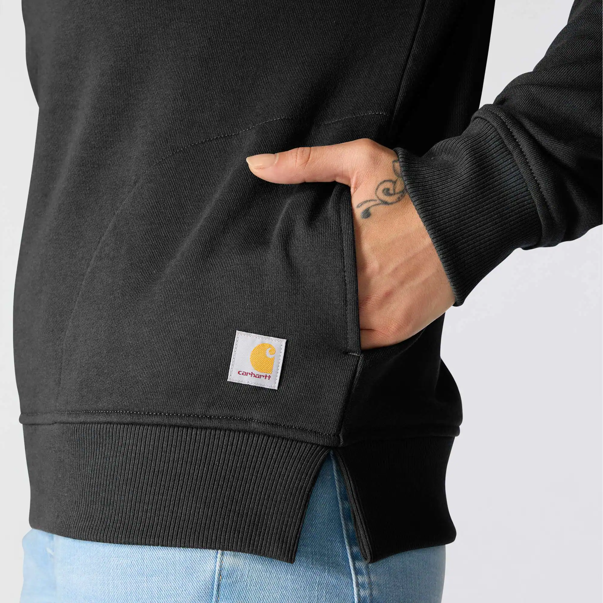 Women's TENCEL™ Fiber Series Relaxed Fit Half-Zip Sweatshirt